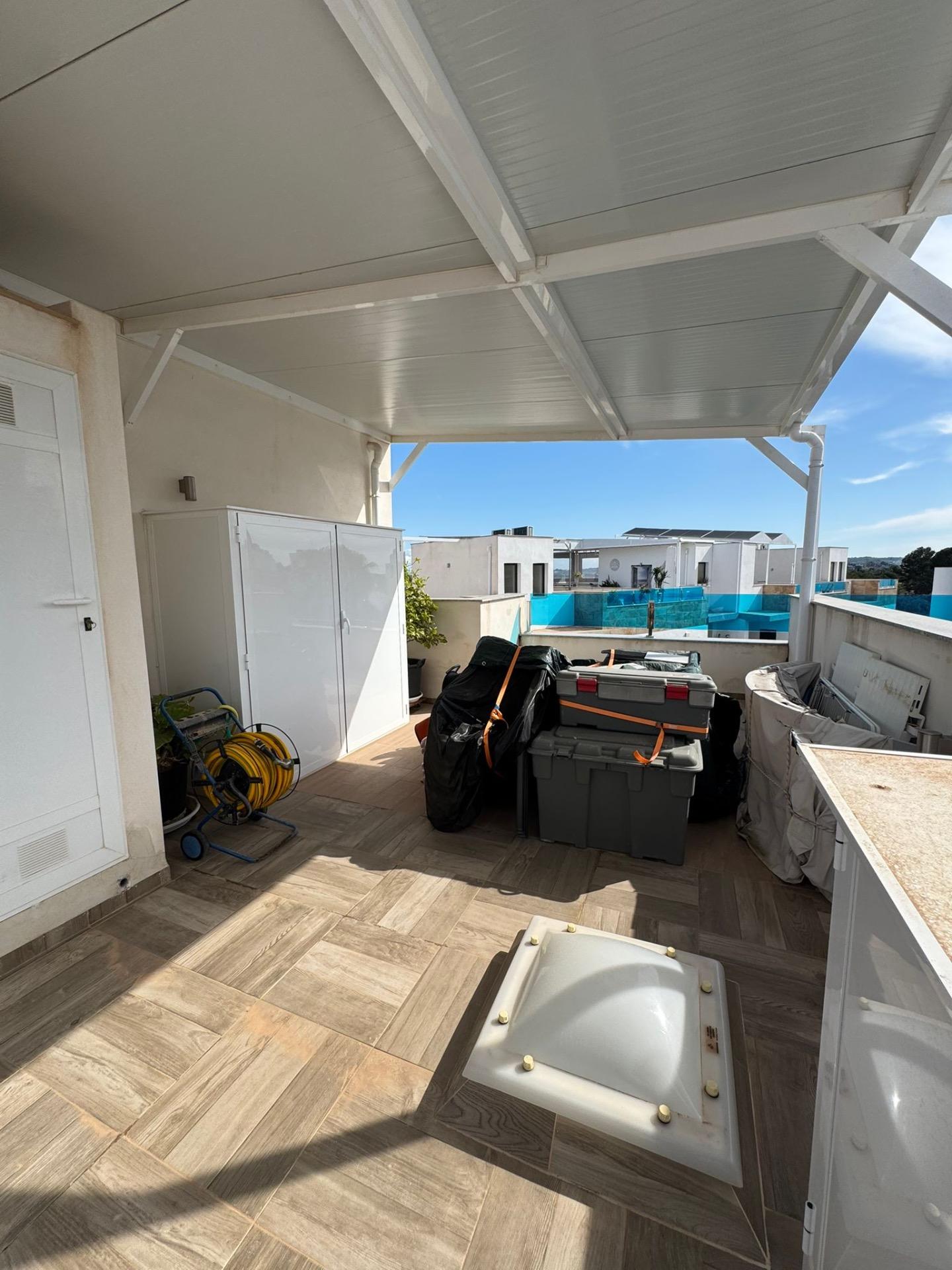 Pool area in terraced for sale in Bigastro