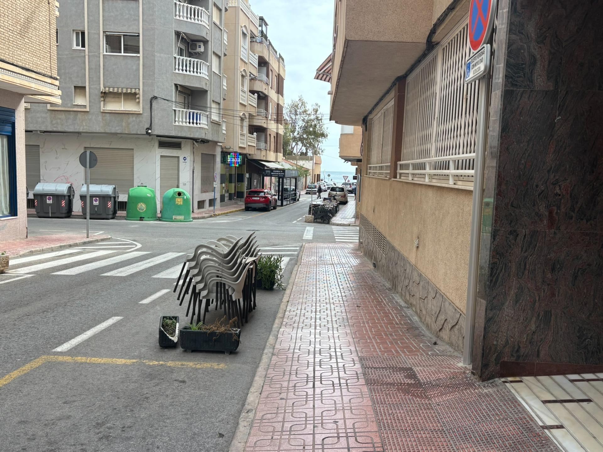 Garden in apartment for sale in Torrevieja