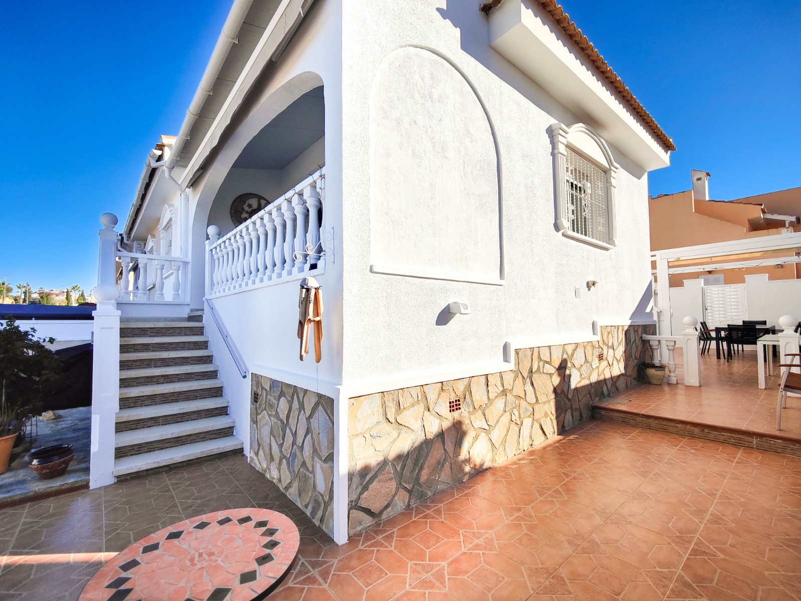Dining area in villa for sale in Ciudad Quesada