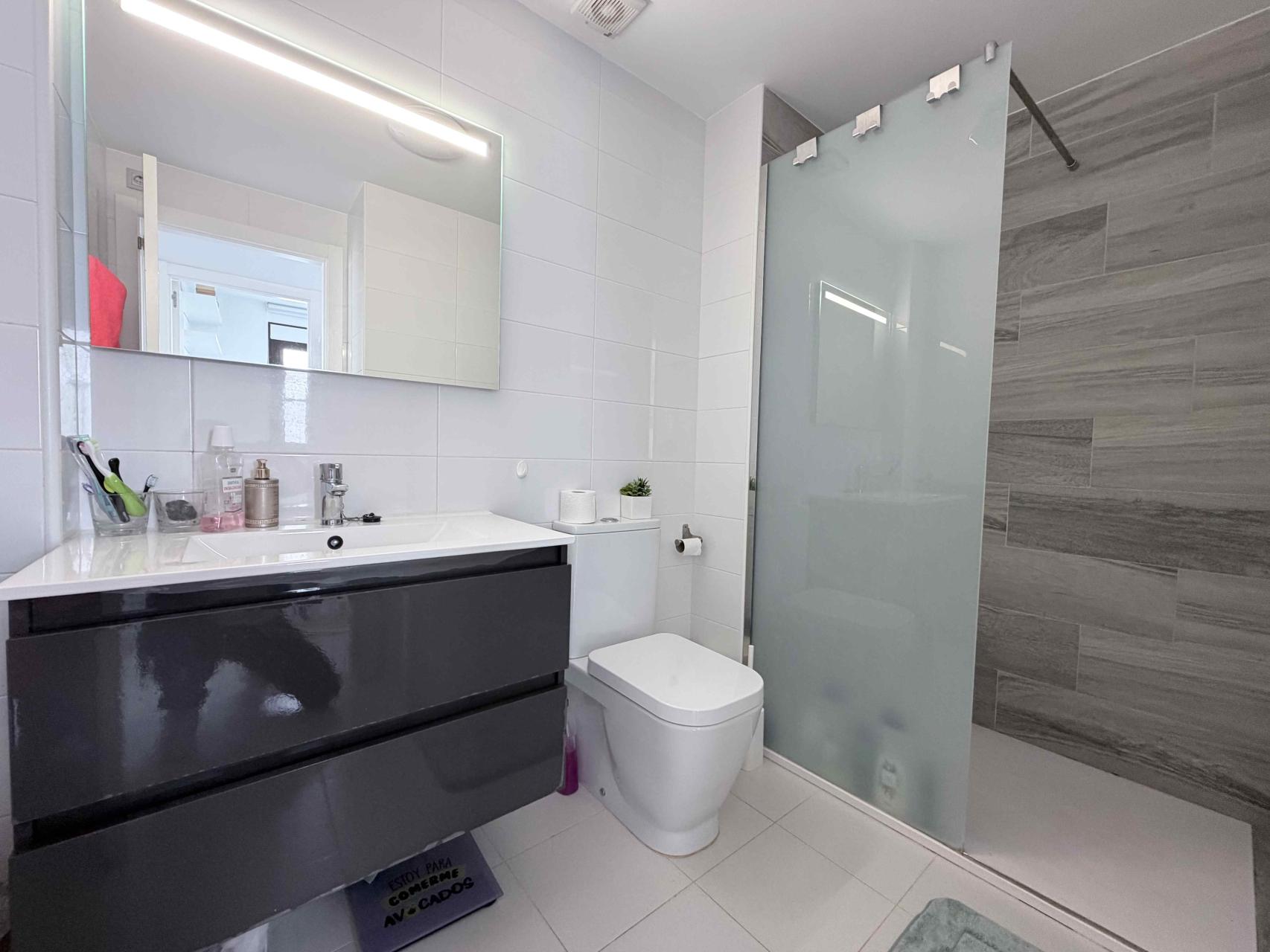 Master bedroom in terraced for sale in Cabo Roig