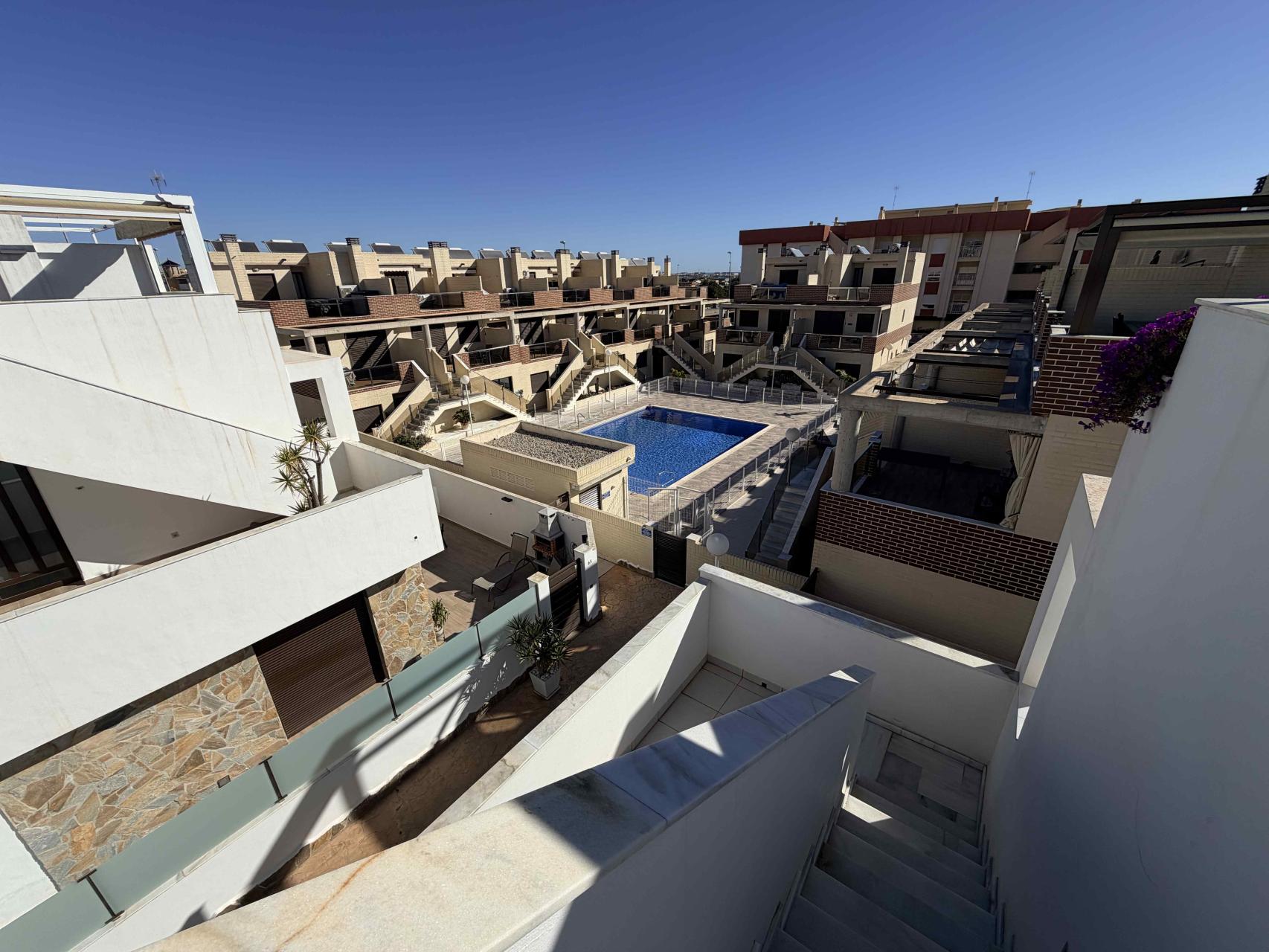 Exterior view in terraced for sale in Cabo Roig