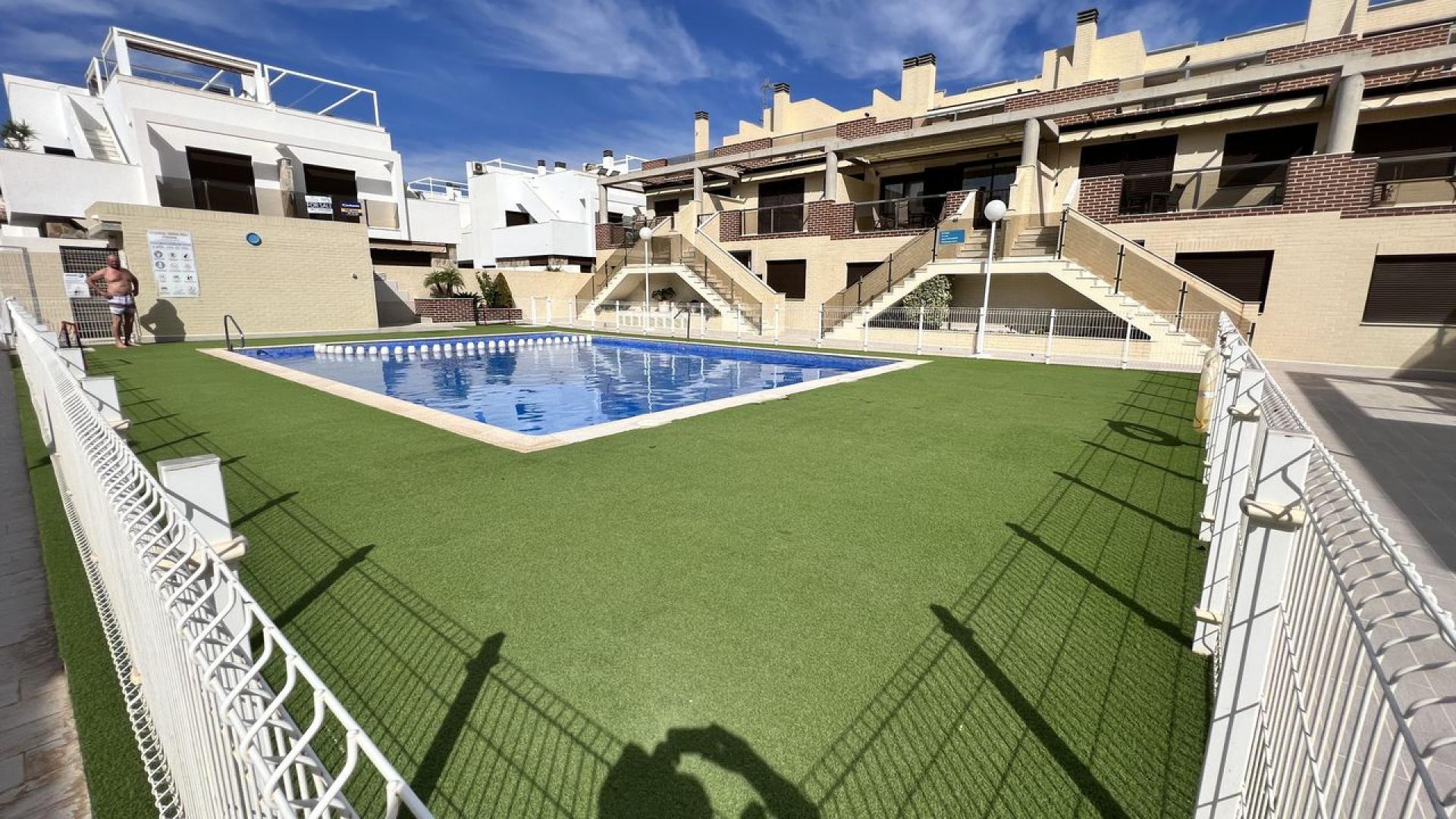 Master bedroom in terraced for sale in Cabo Roig