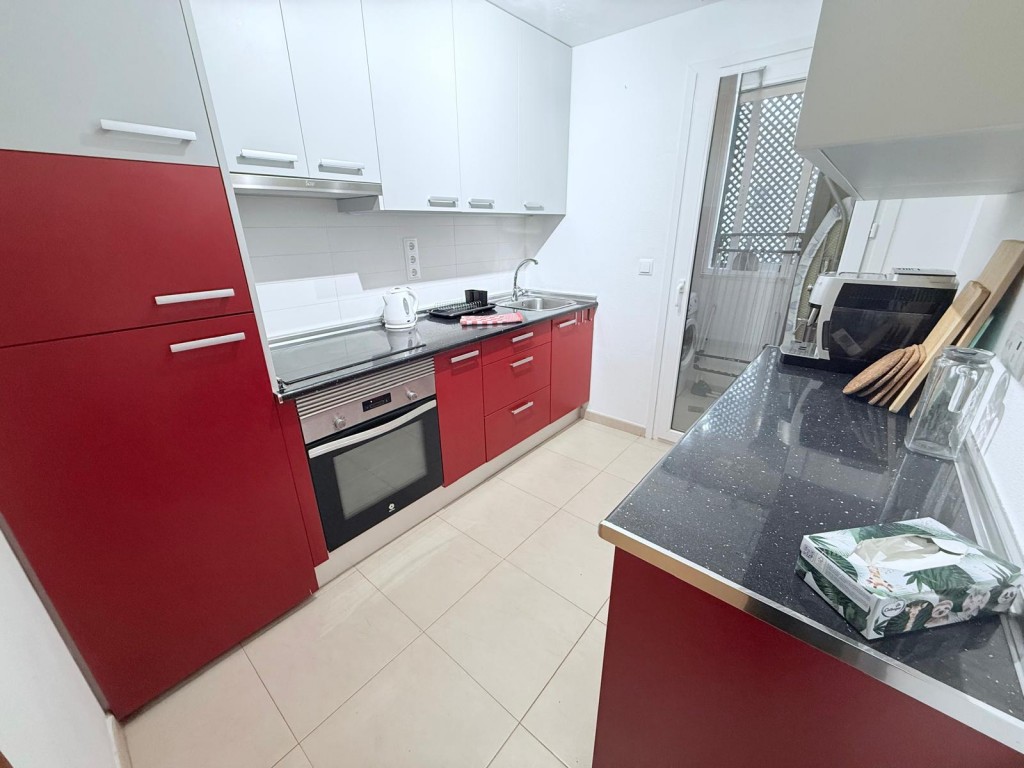 Master bedroom in apartment for sale in Hacienda Riquelme Golf Resort