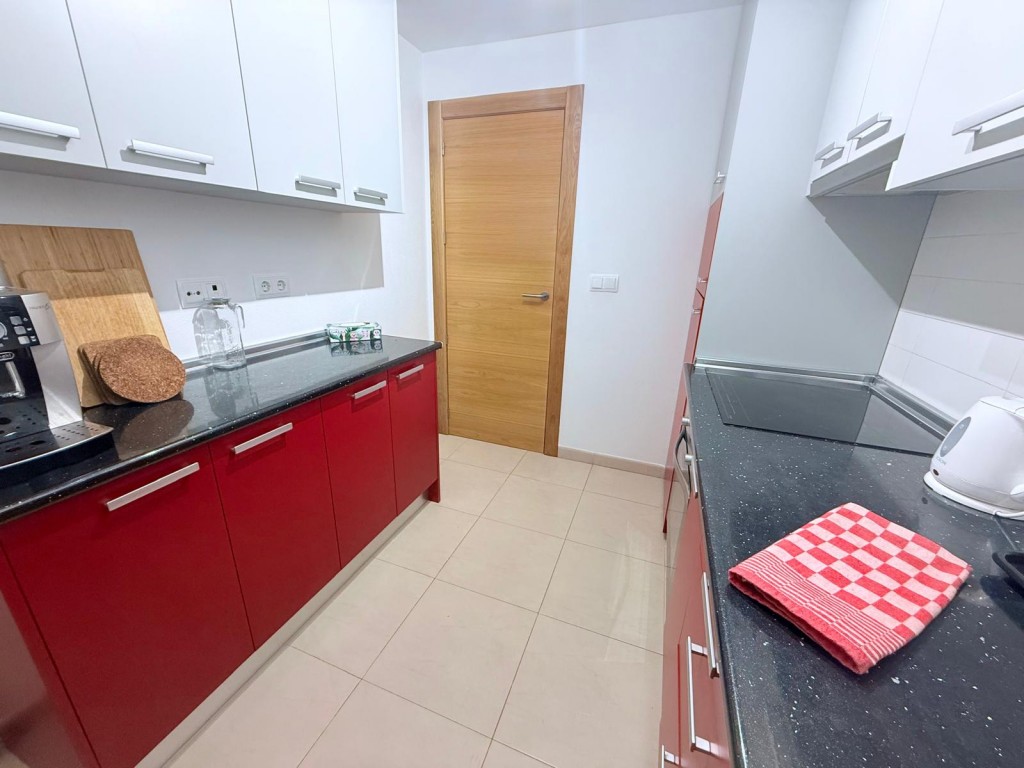 Terrace in apartment for sale in Hacienda Riquelme Golf Resort