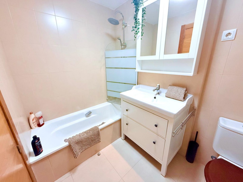 Living room in apartment for sale in Hacienda Riquelme Golf Resort