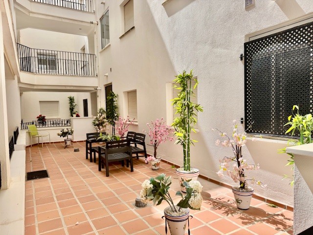 Pool area in apartment for sale in Hacienda Riquelme Golf Resort
