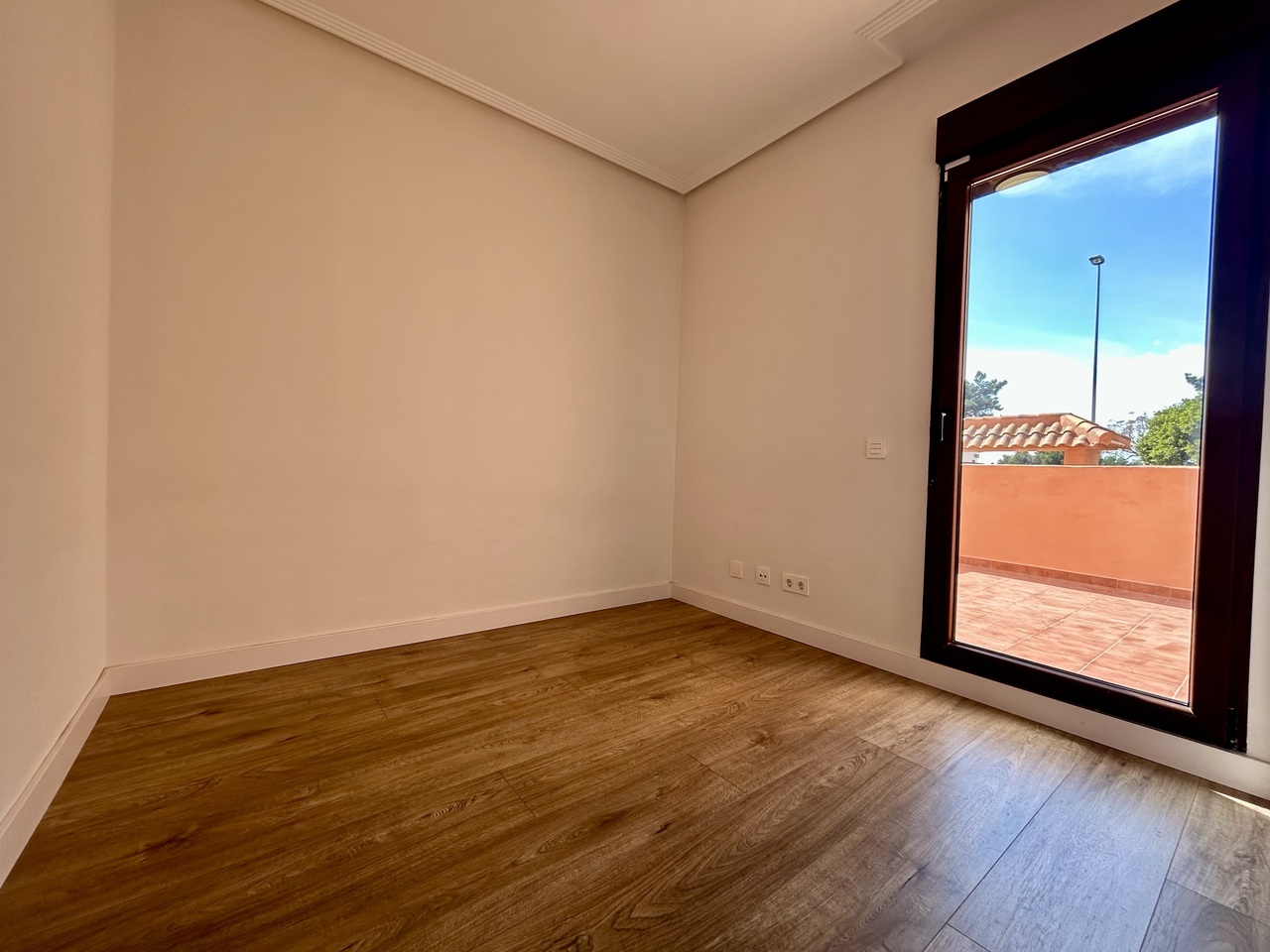 Pool area in apartment for sale in Los Alcazares
