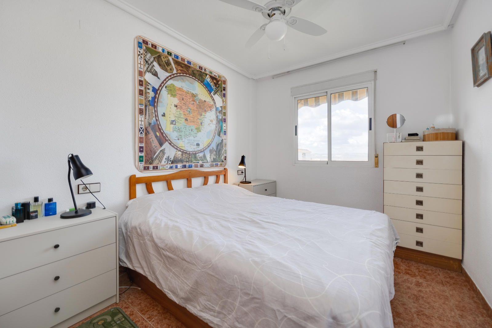 Master bedroom in penthouse for sale in Torrevieja
