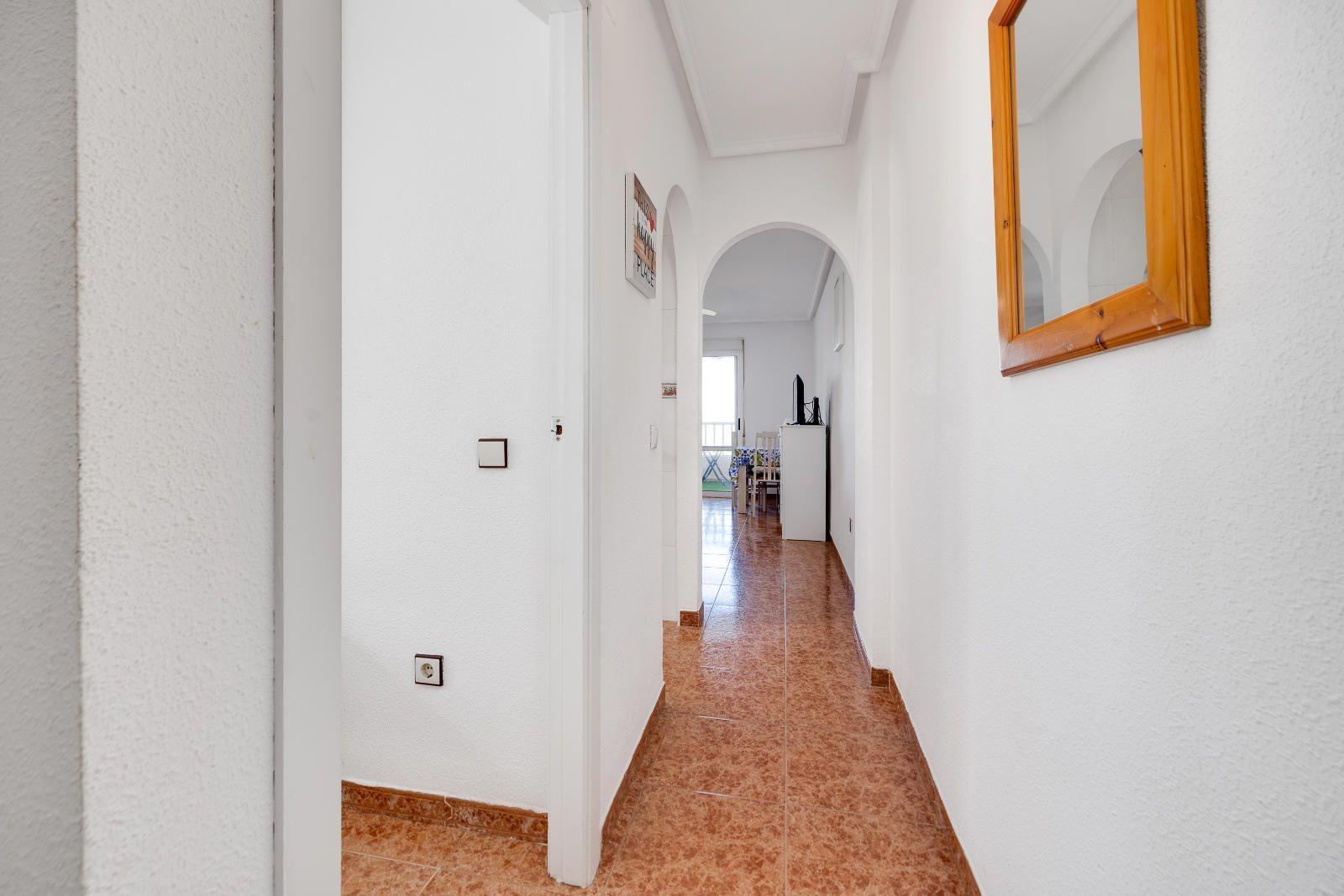 Pool area in penthouse for sale in Torrevieja