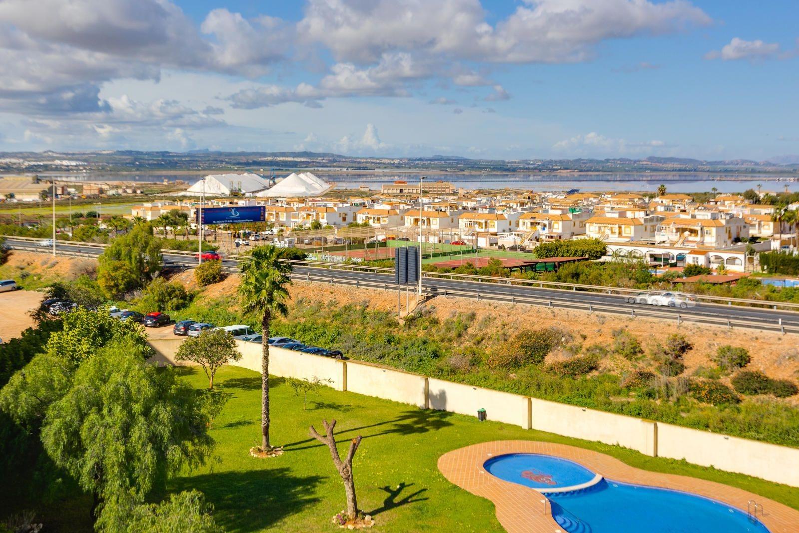 Terrace in penthouse for sale in Torrevieja