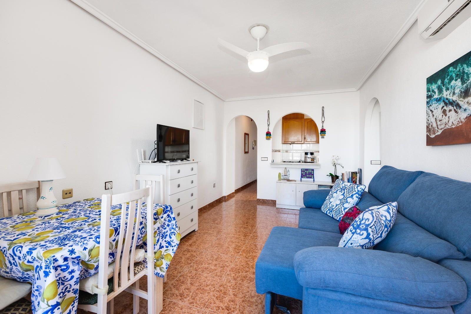 Terrace in penthouse for sale in Torrevieja
