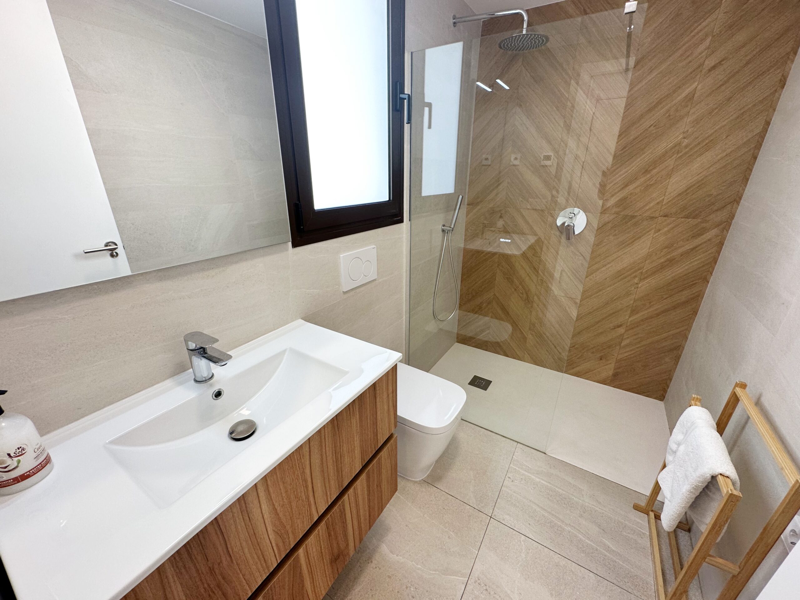Bathroom in villa for sale in Santa Rosalia Resort