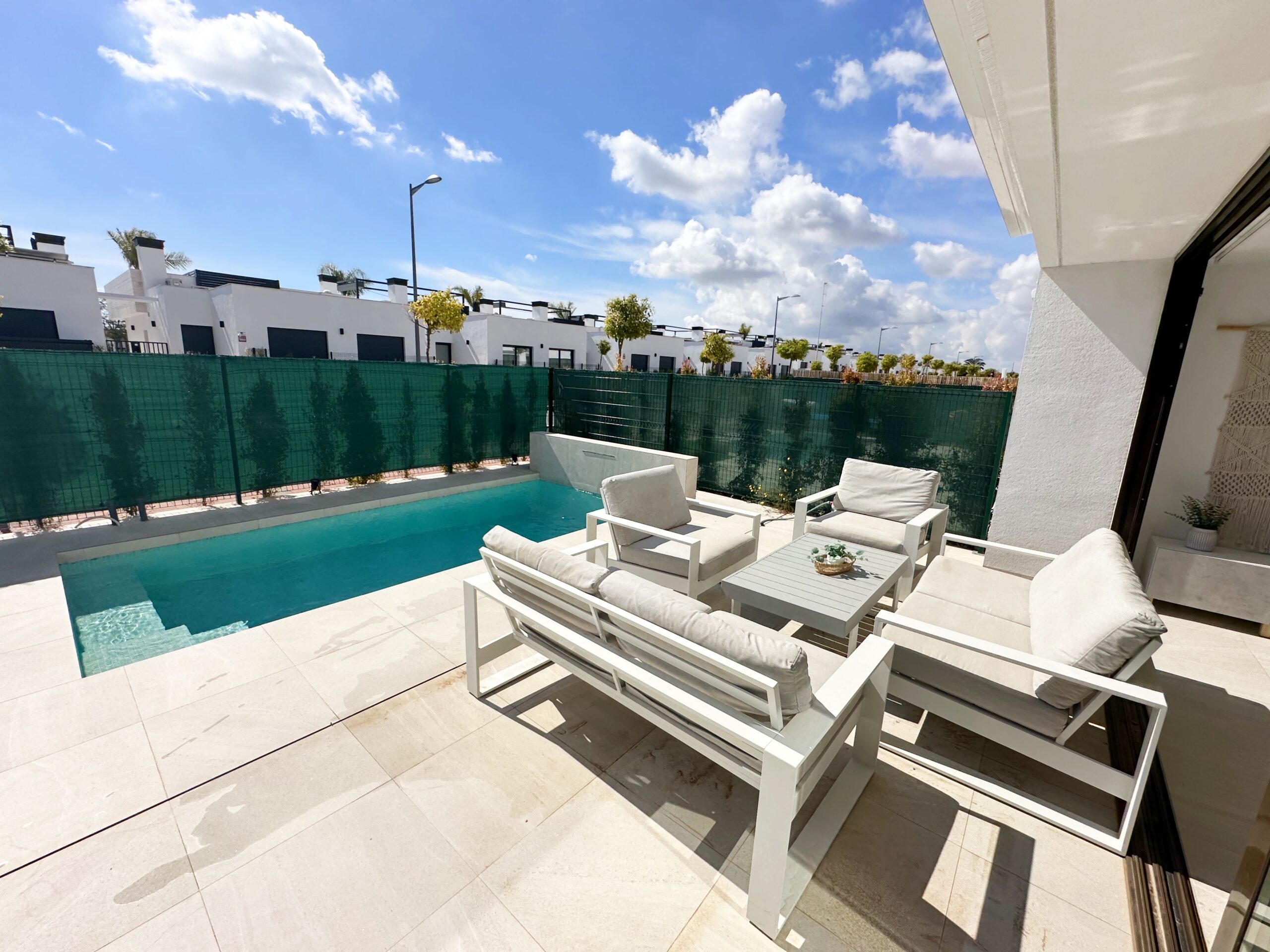 Garden in villa for sale in Santa Rosalia Resort