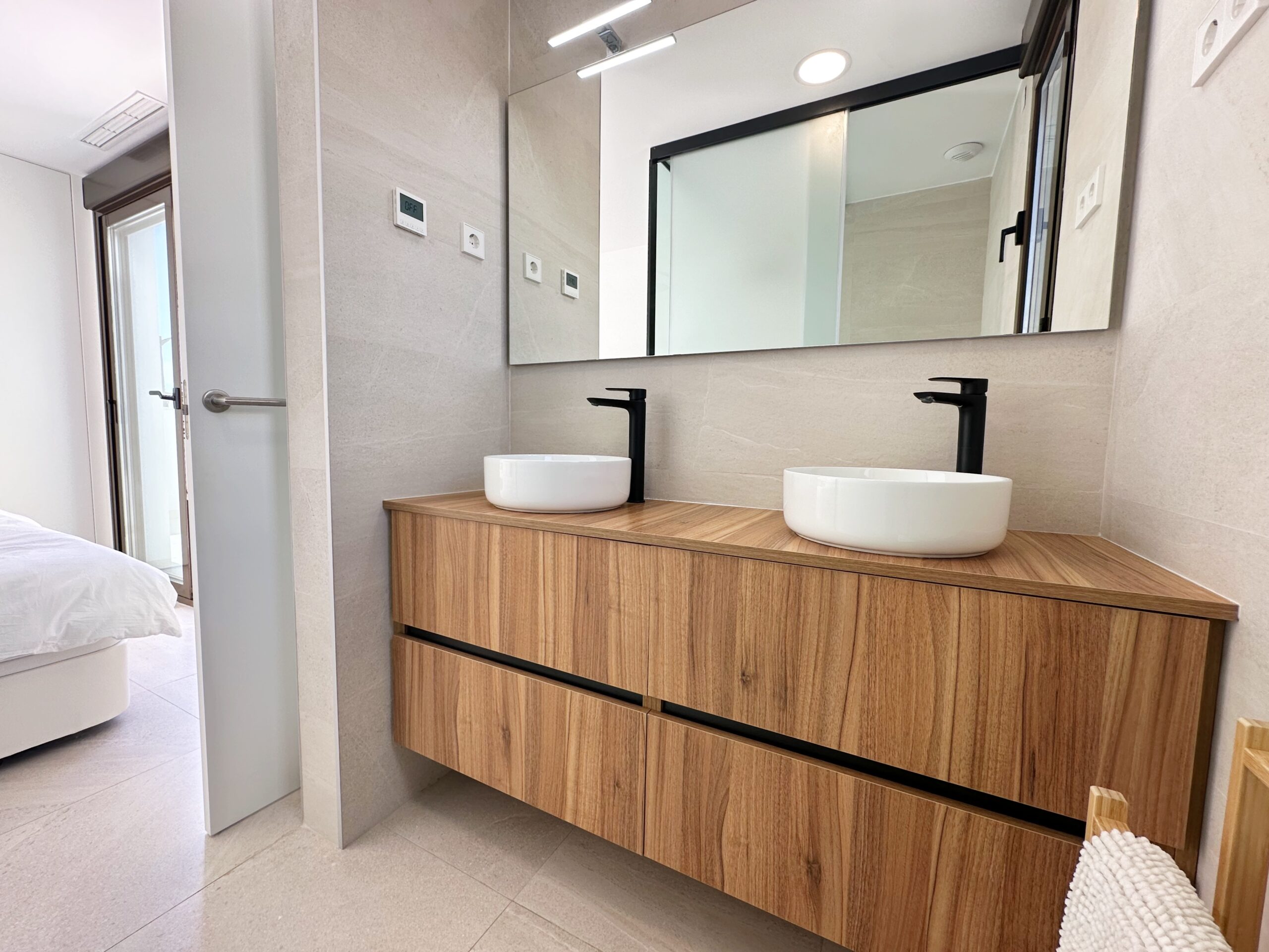 Bathroom in villa for sale in Santa Rosalia Resort