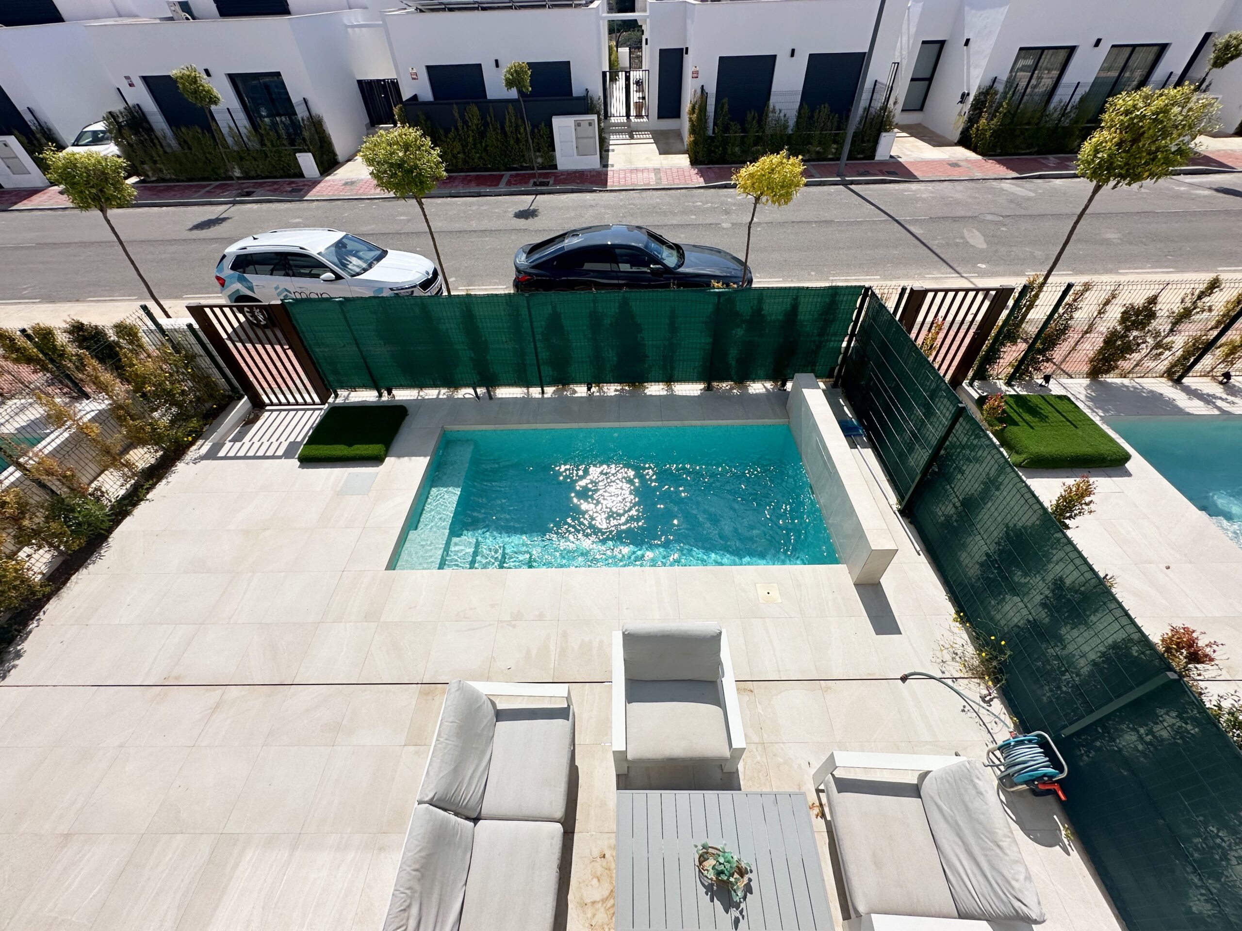 Garden in villa for sale in Santa Rosalia Resort