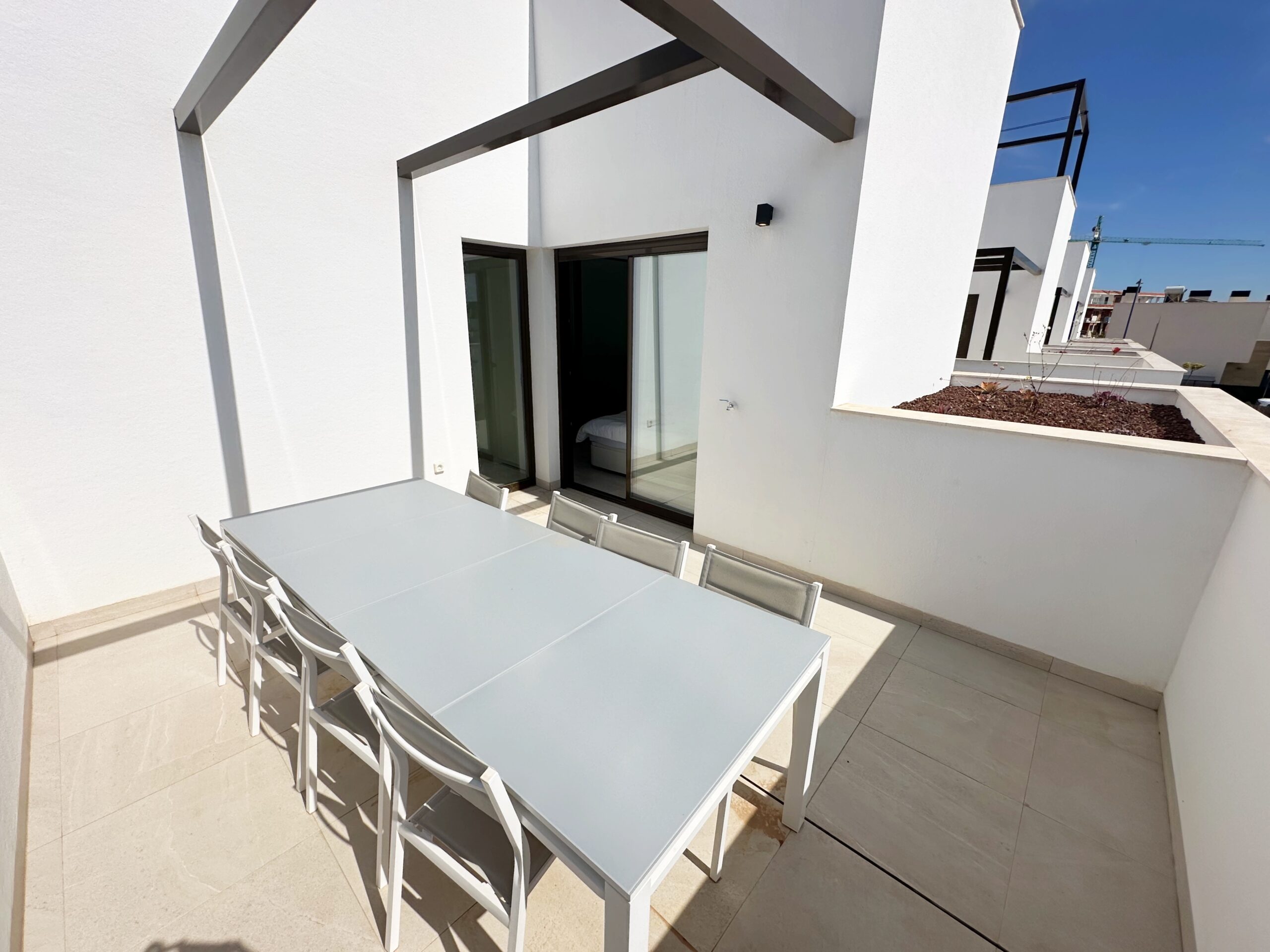 Dining area in villa for sale in Santa Rosalia Resort