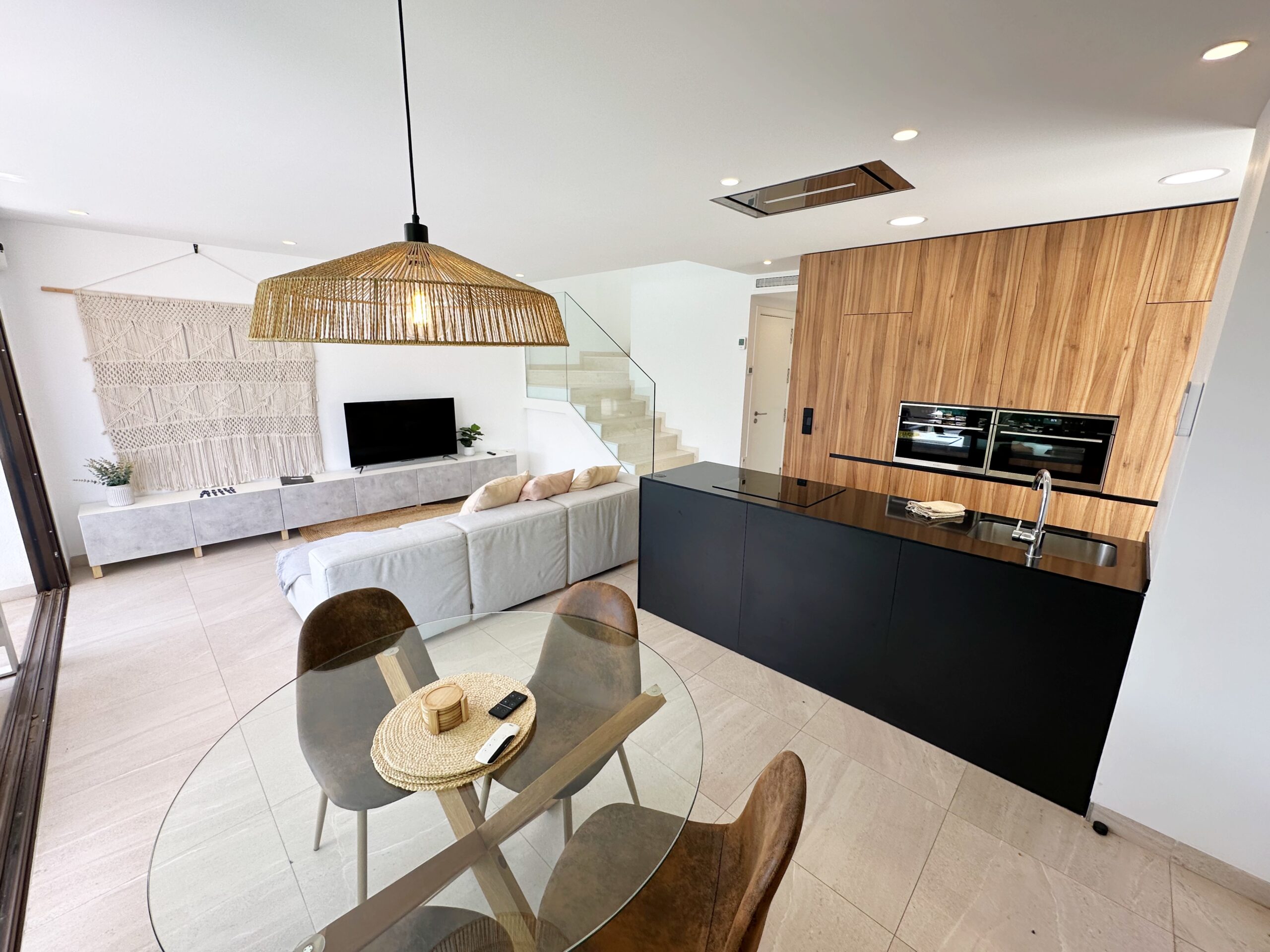 Dining area in villa for sale in Santa Rosalia Resort