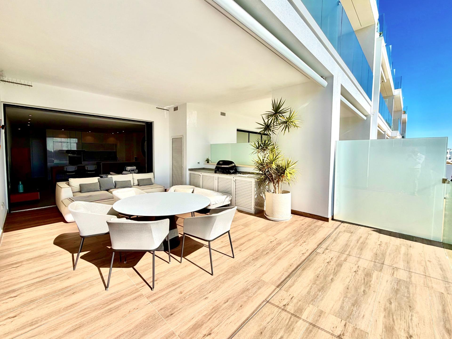 Pool area in apartment for sale in Orihuela
