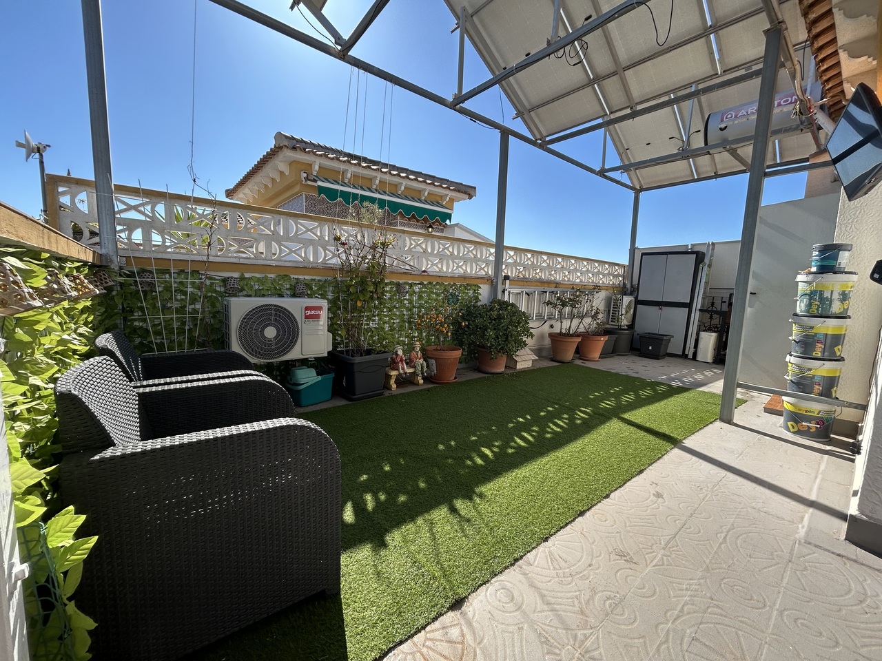 This bright and beautifully renovated 3-bedroom, 2-bathroom townhouse is perfectly located in the vi