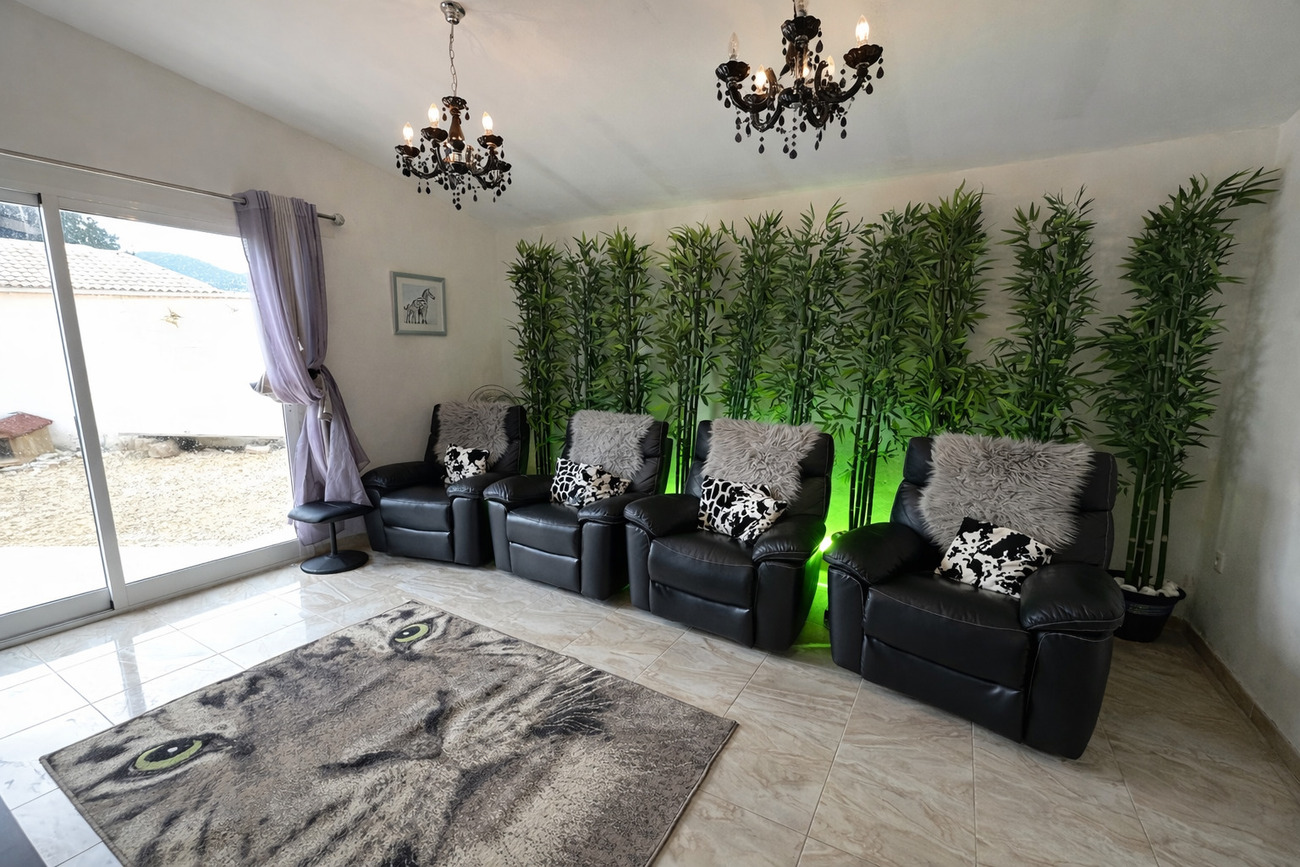 Terrace in villa for sale in Castalla