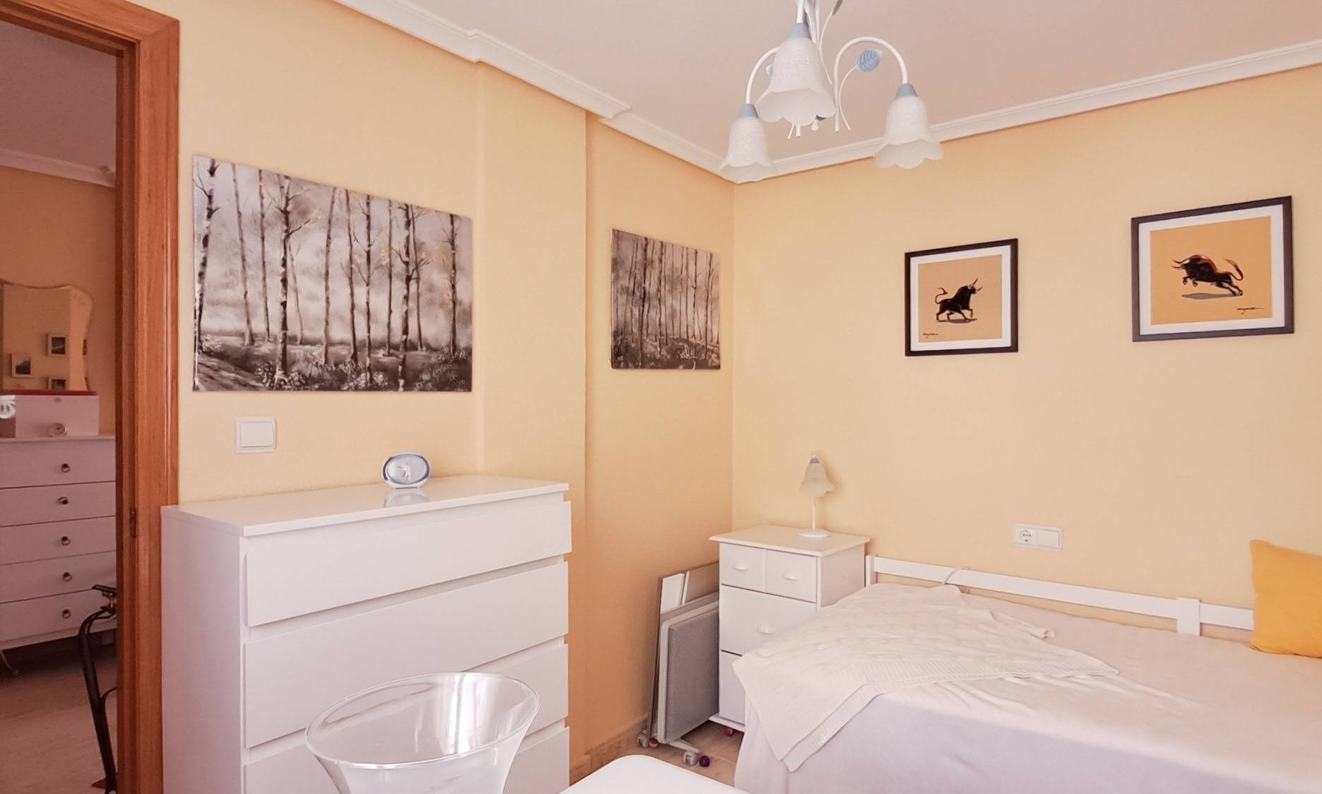 Living room in penthouse for sale in Torrevieja