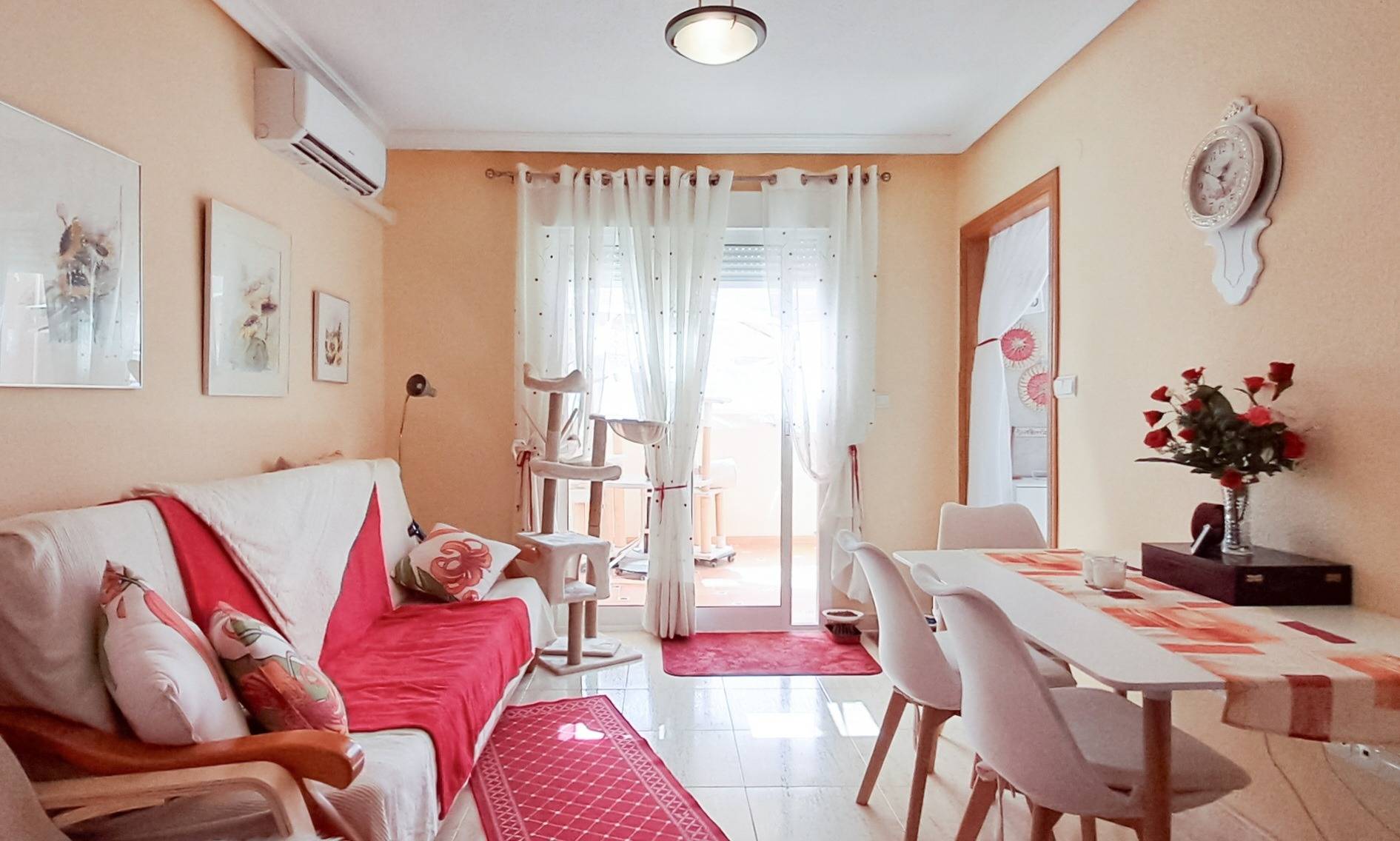 Terrace in penthouse for sale in Torrevieja