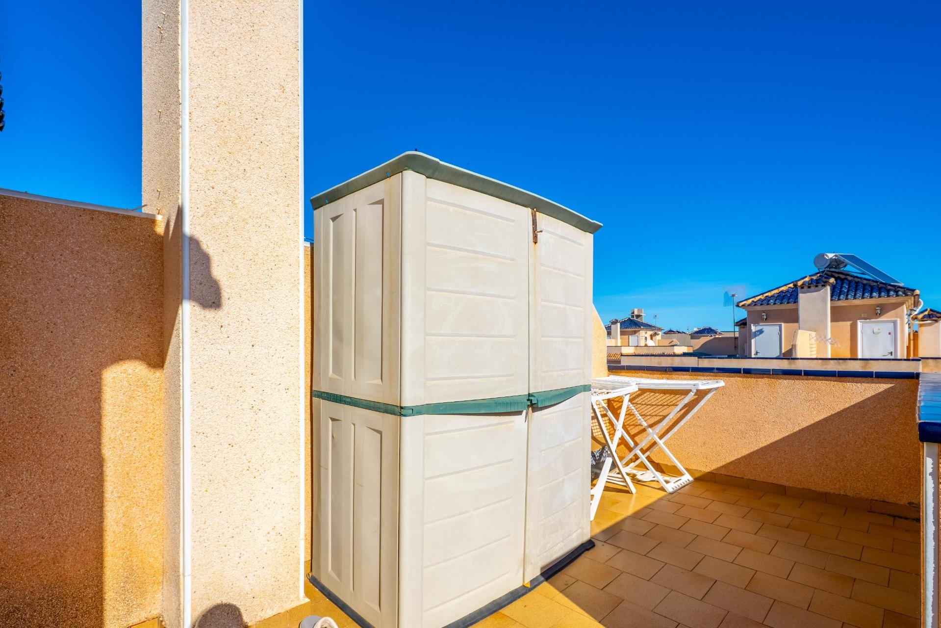 Pool area in terraced for sale in Orihuela Costa