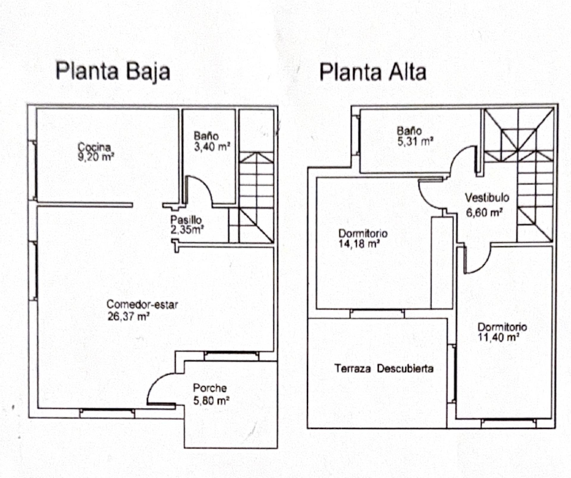 Living room in terraced for sale in Orihuela Costa