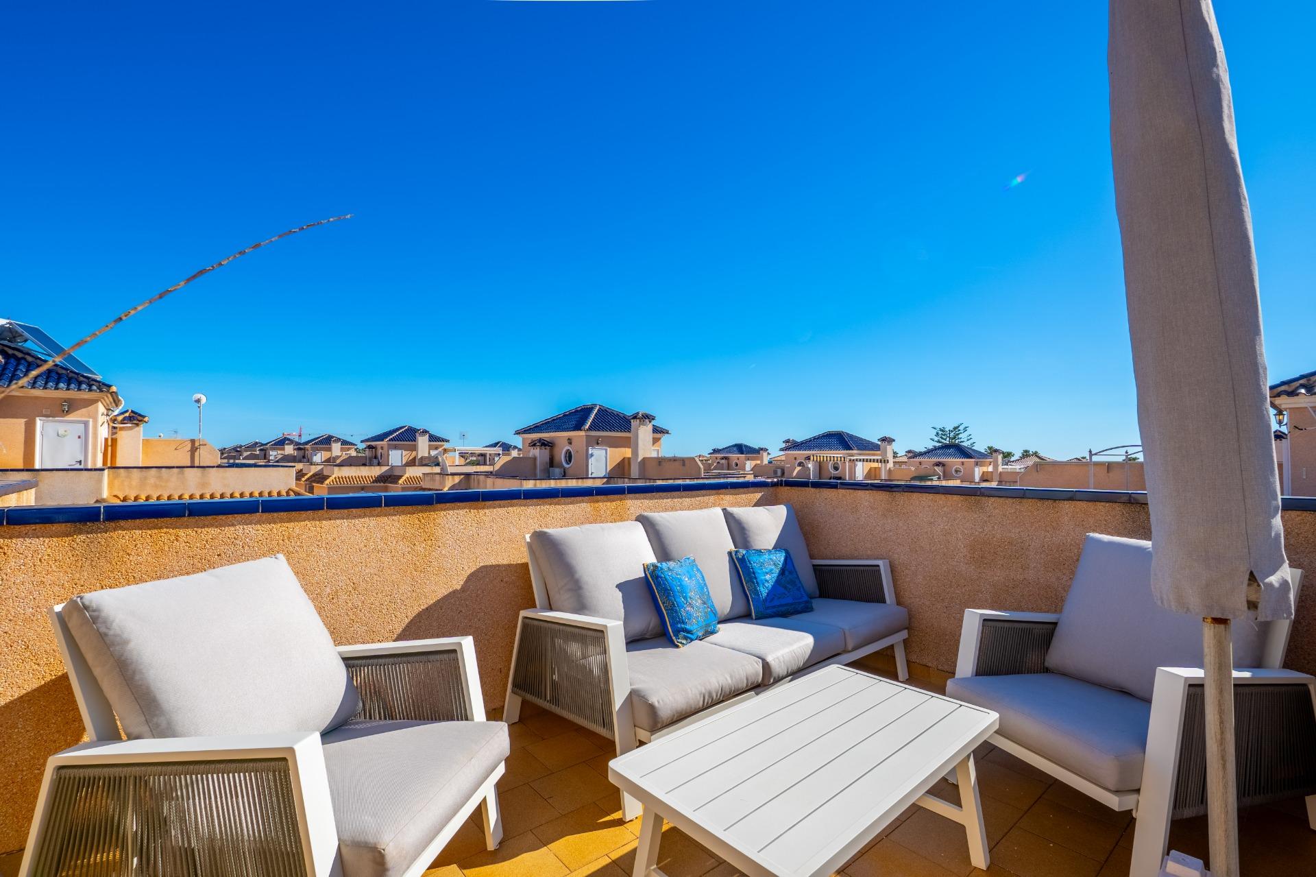 Terrace in terraced for sale in Orihuela Costa