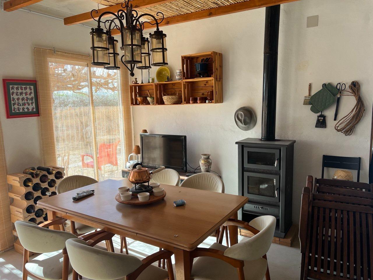 Living room in finca for sale in Los Montesinos
