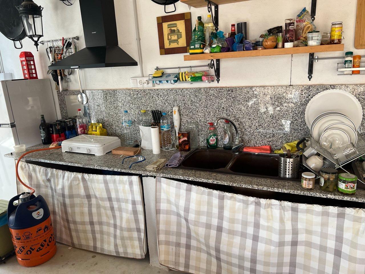 Dining area in finca for sale in Los Montesinos