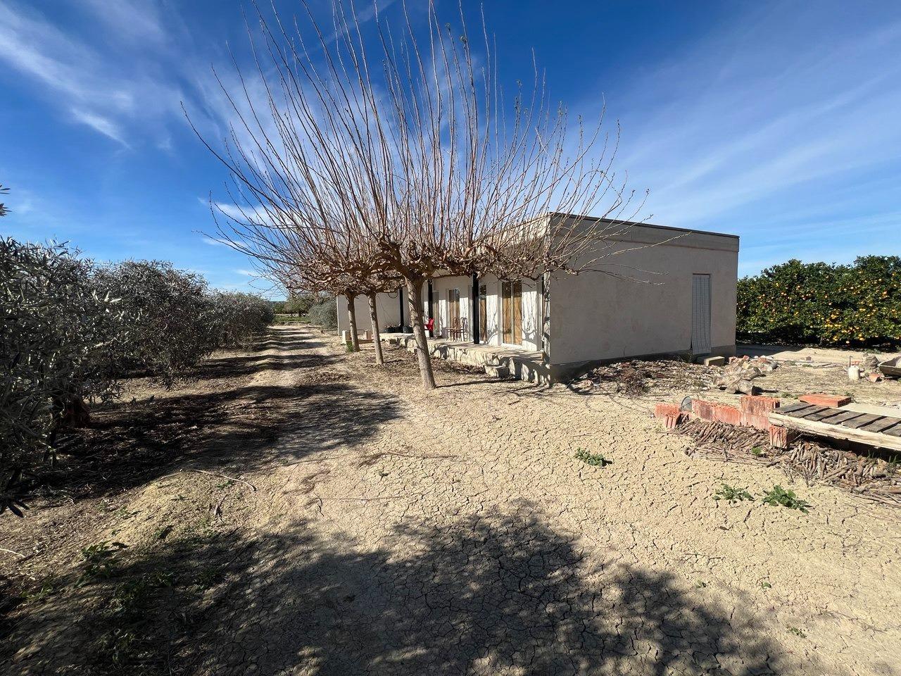 Living room in finca for sale in Los Montesinos