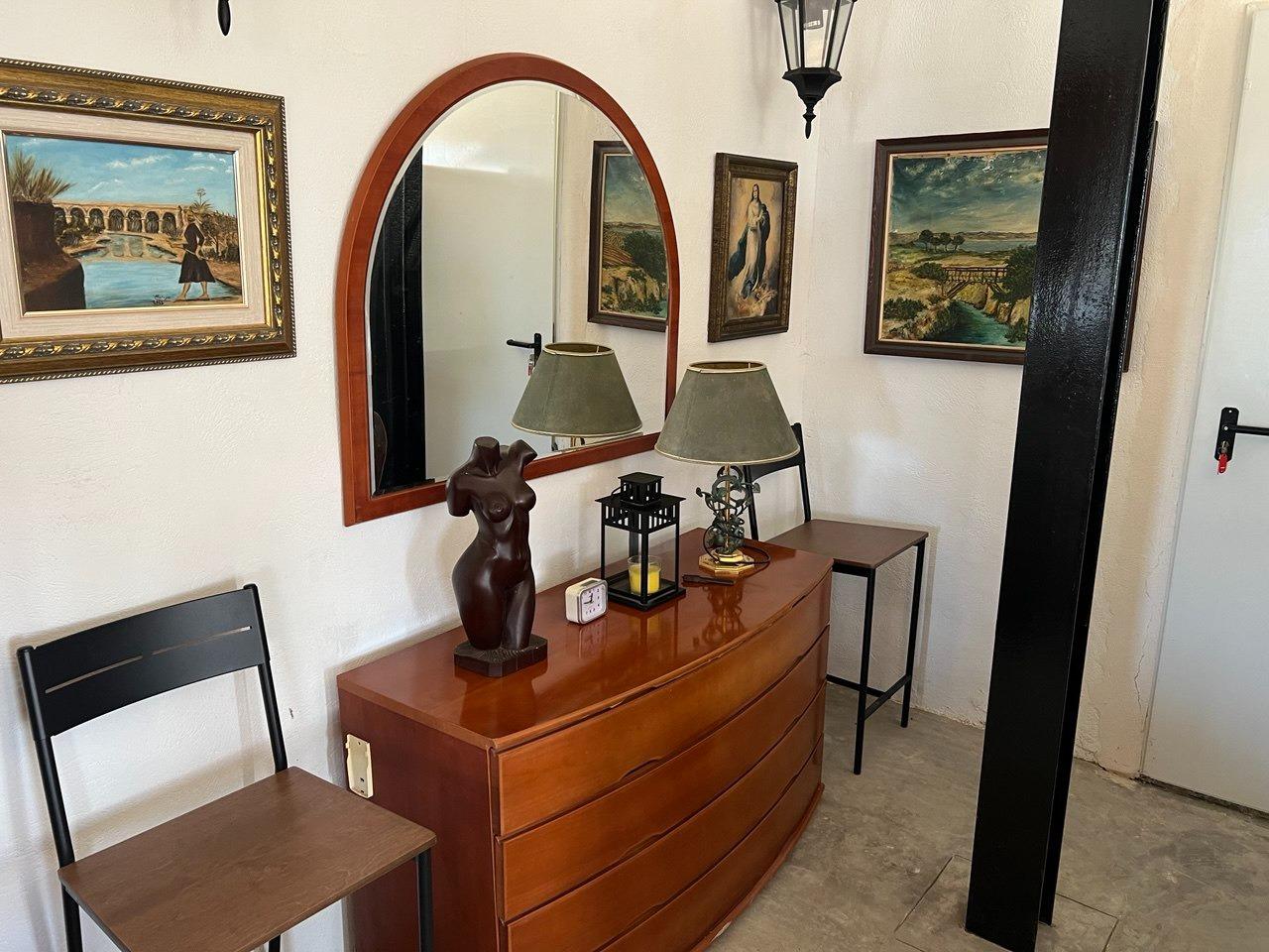 Dining area in finca for sale in Los Montesinos