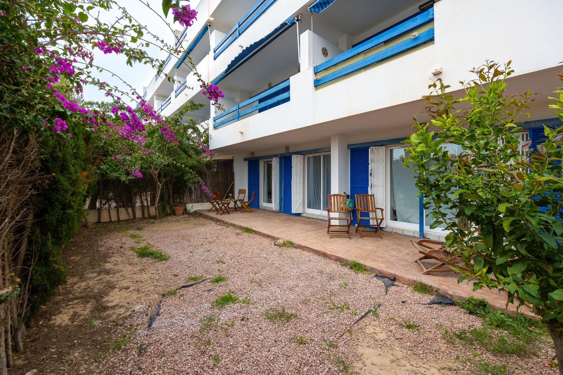 Pool area in apartment for sale in Orihuela Costa