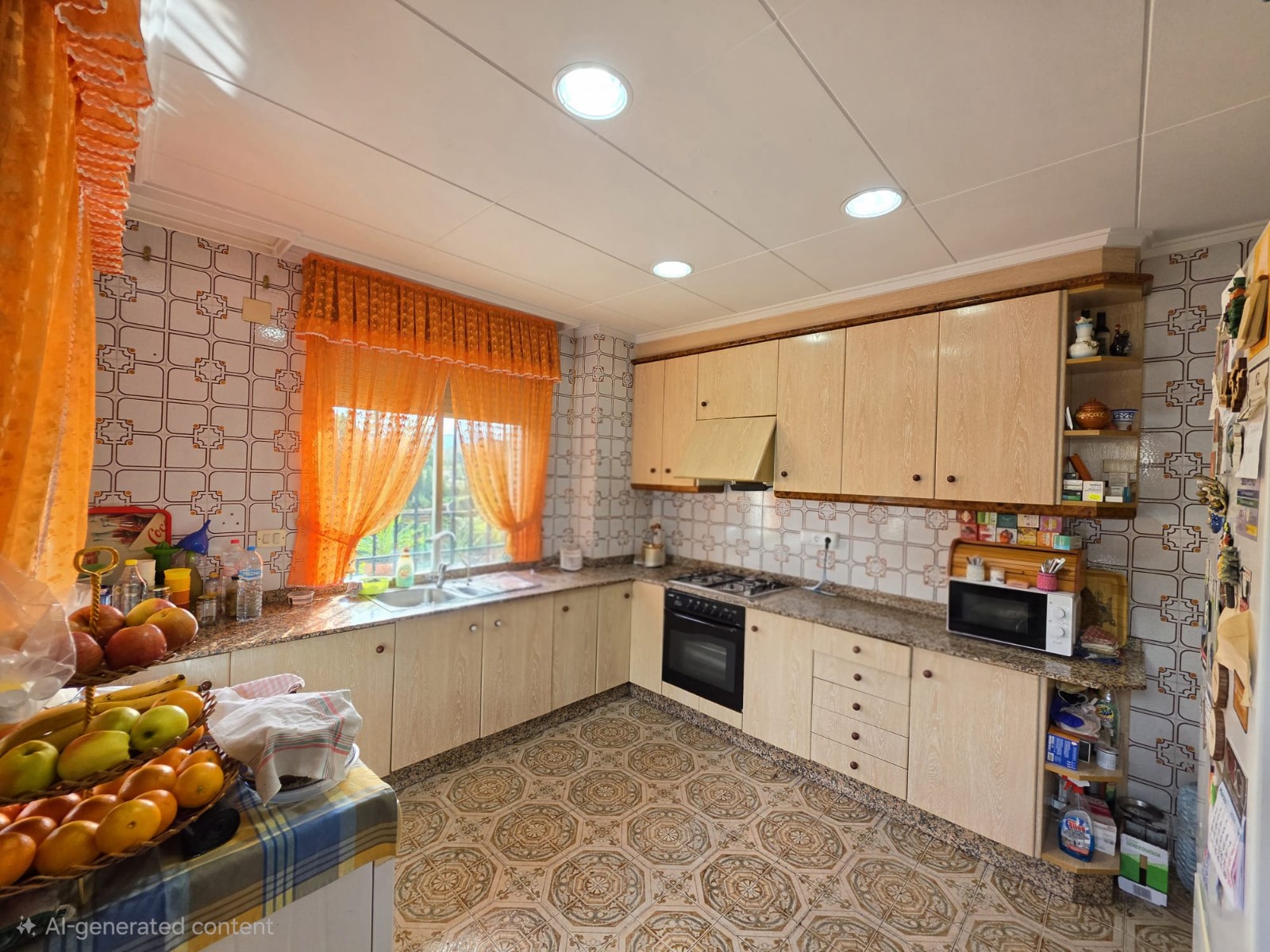 Exterior view in villa for sale in Elda