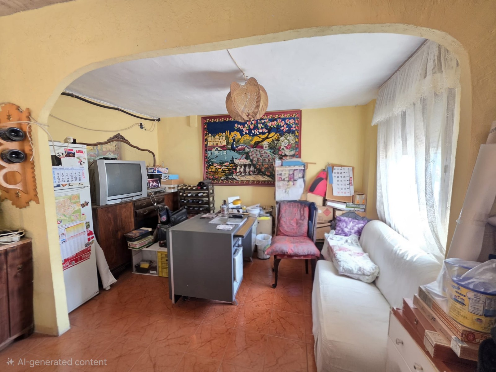 Dining area in villa for sale in Elda