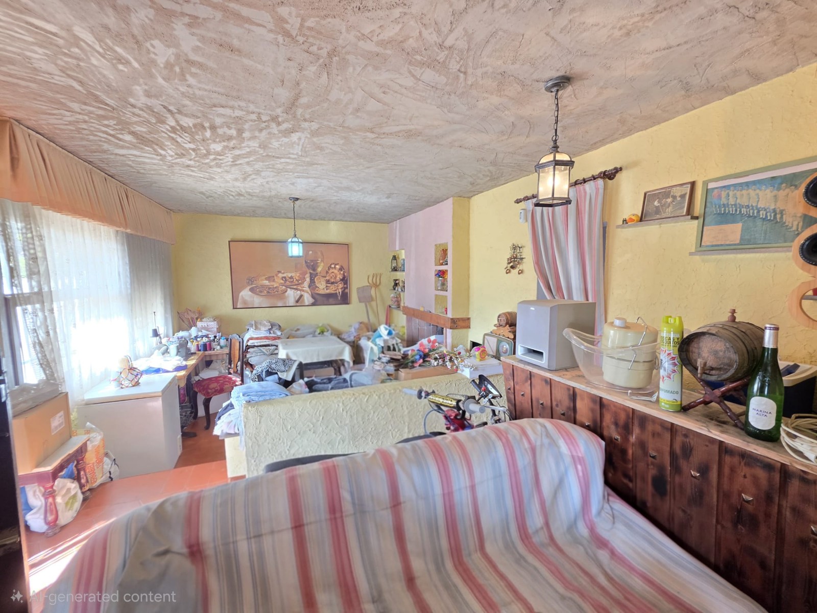Bedroom in villa for sale in Elda