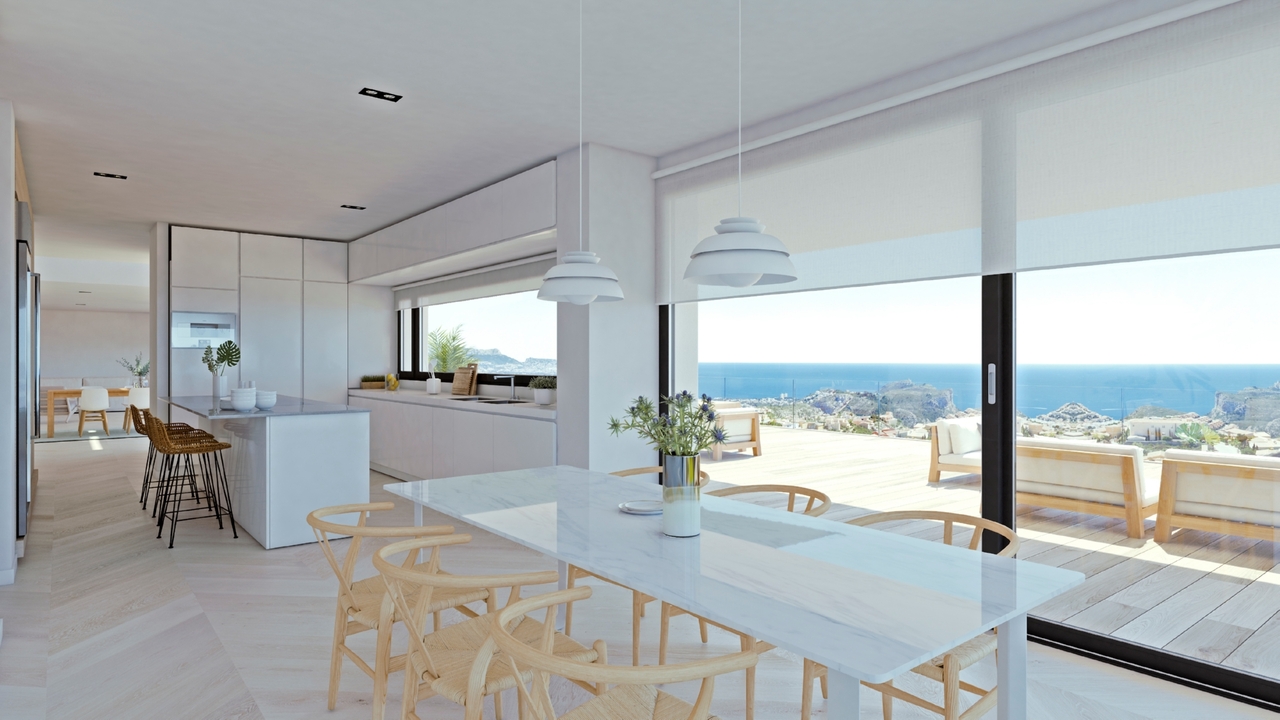 Dining area in land for sale in La Sella Golf