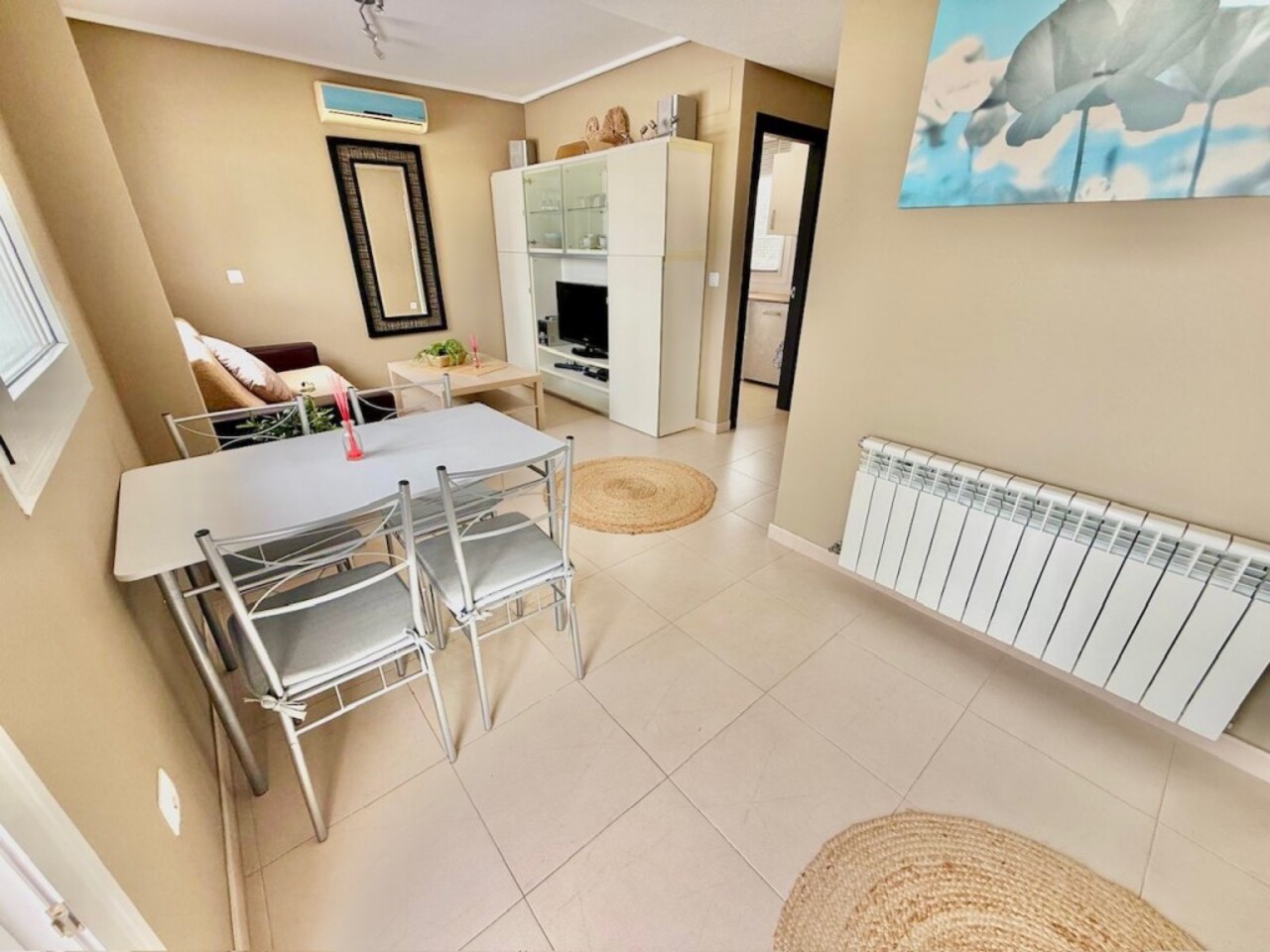 Pool area in apartment for sale in Hacienda Riquelme Golf Resort