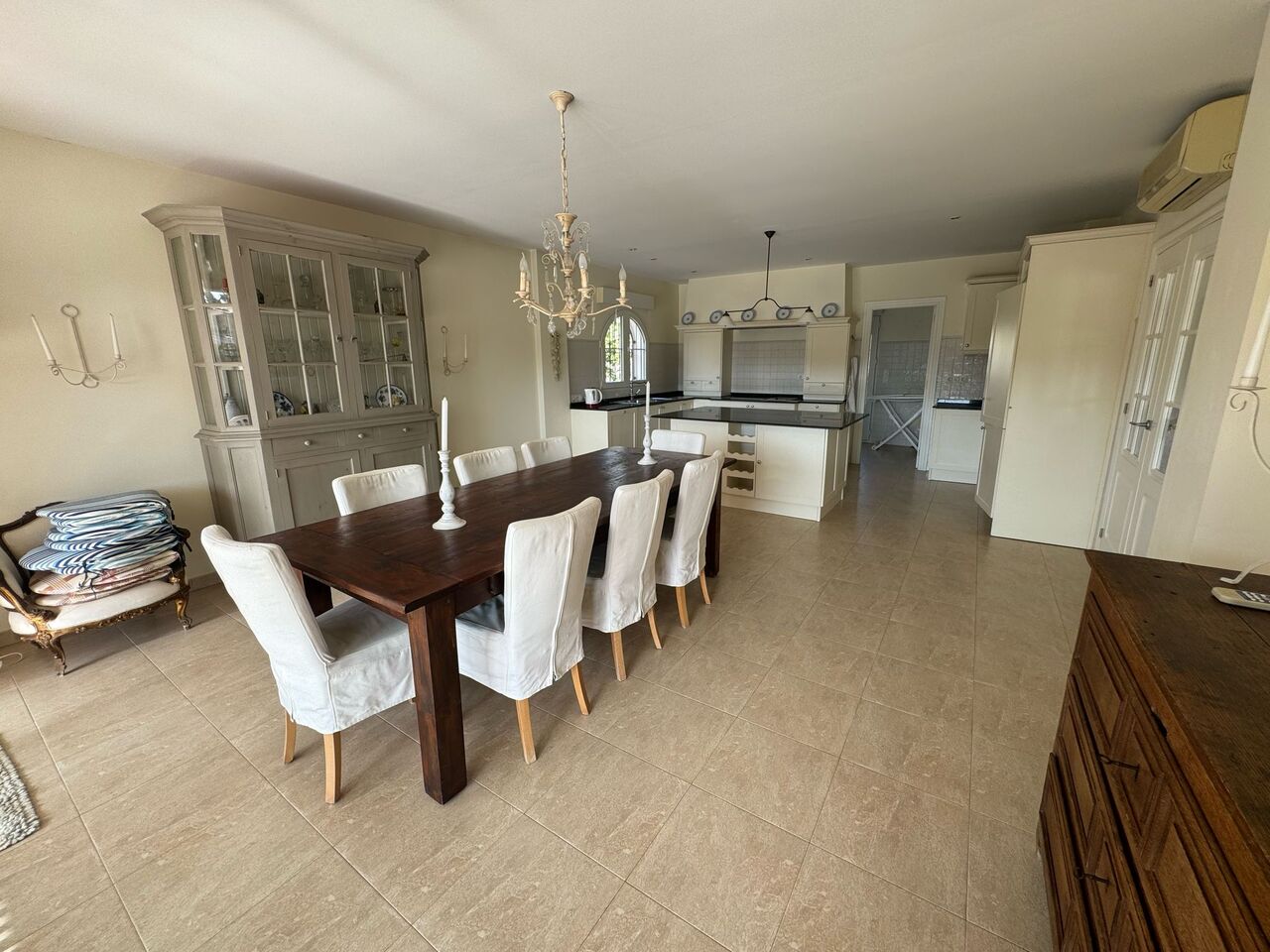 Living room in villa for sale in Playa Flamenca