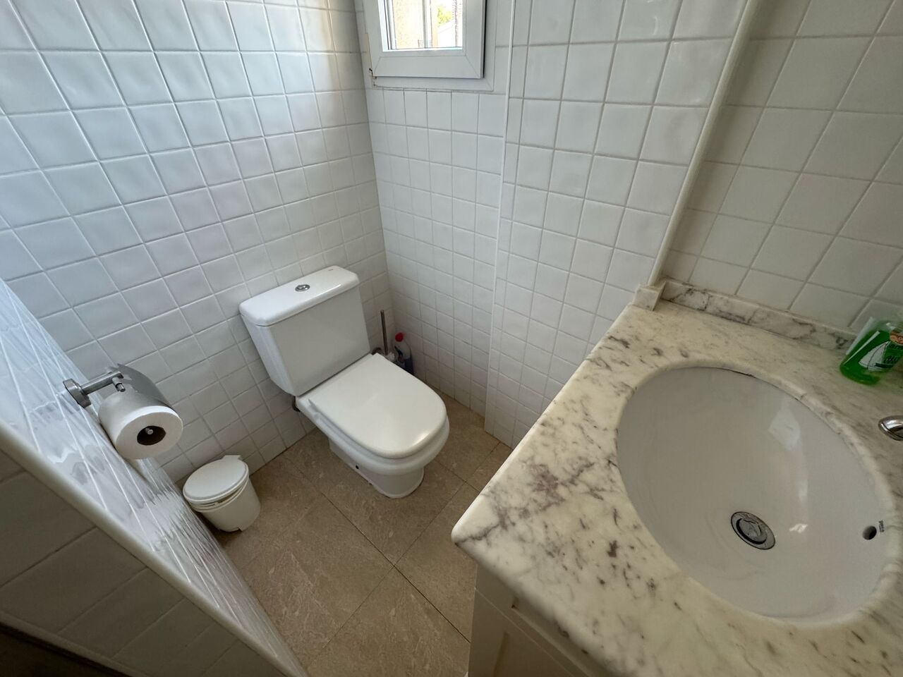 Pool area in villa for sale in Playa Flamenca