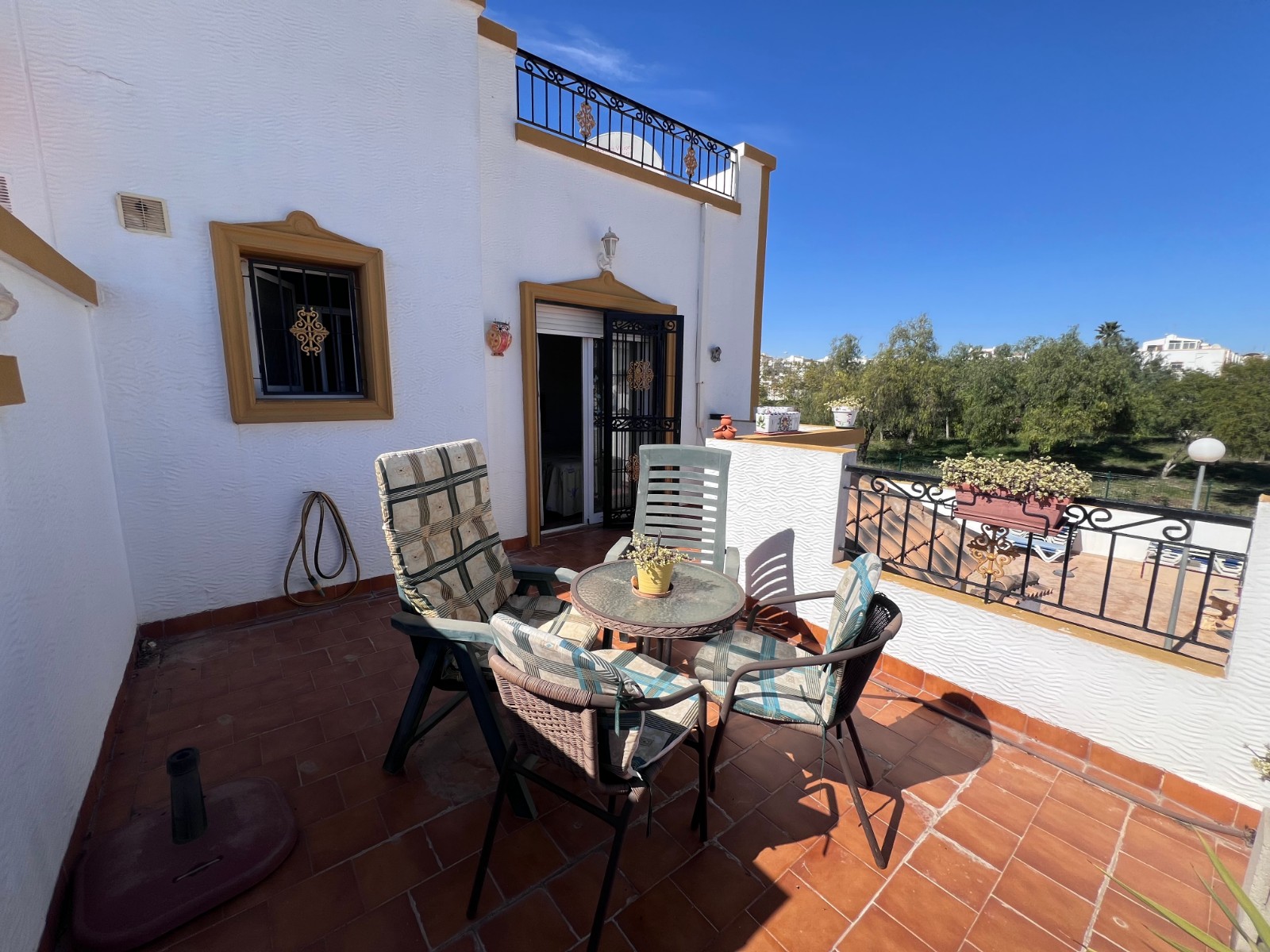 Master bedroom in villa for sale in Orihuela