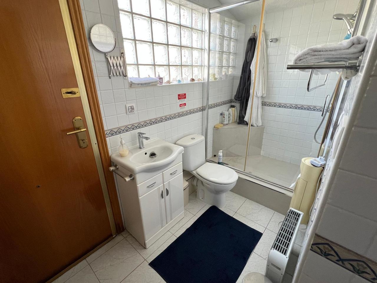 Master bedroom in villa for sale in Cabo Roig