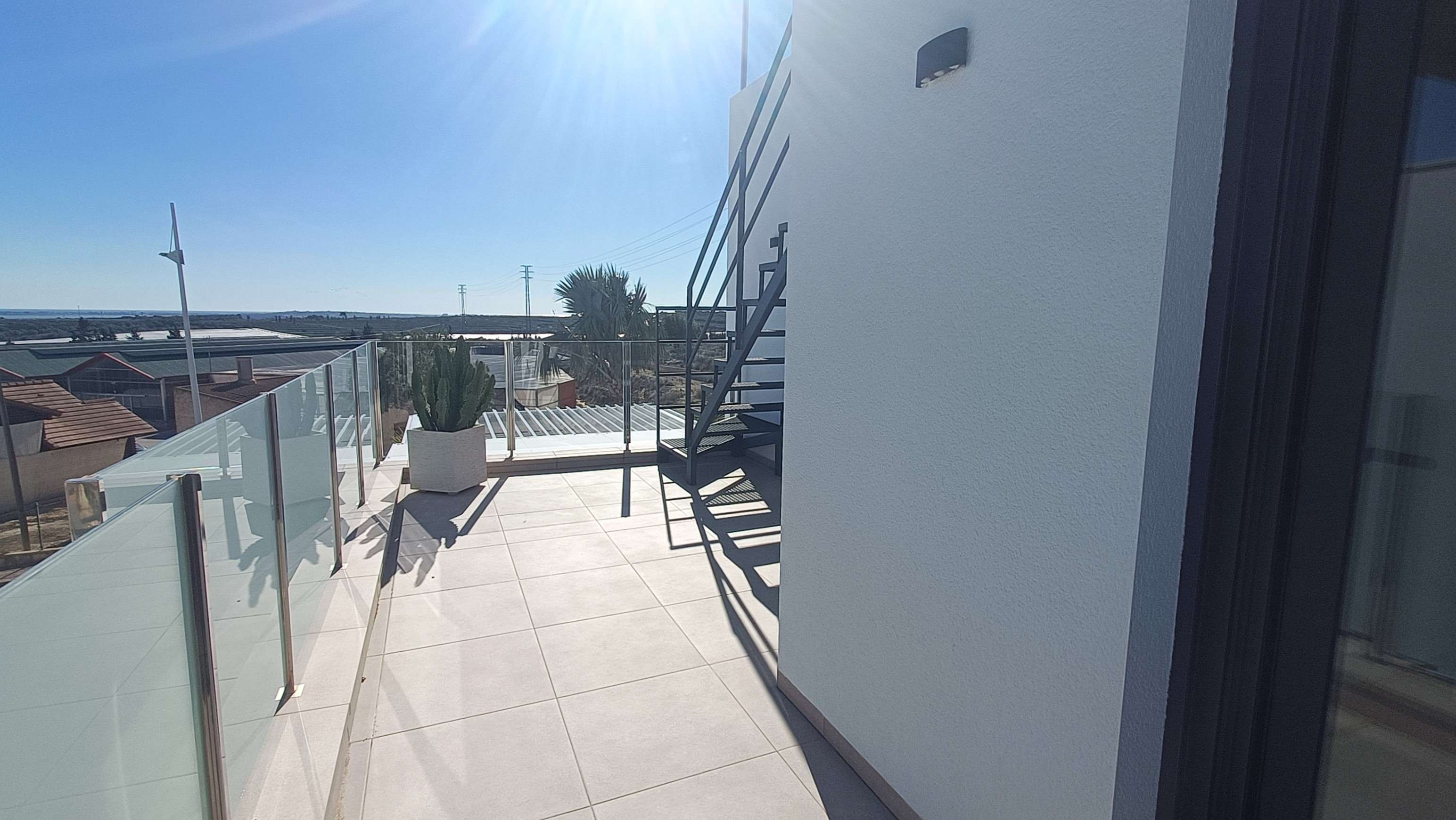 Pool area in villa for sale in Algorfa