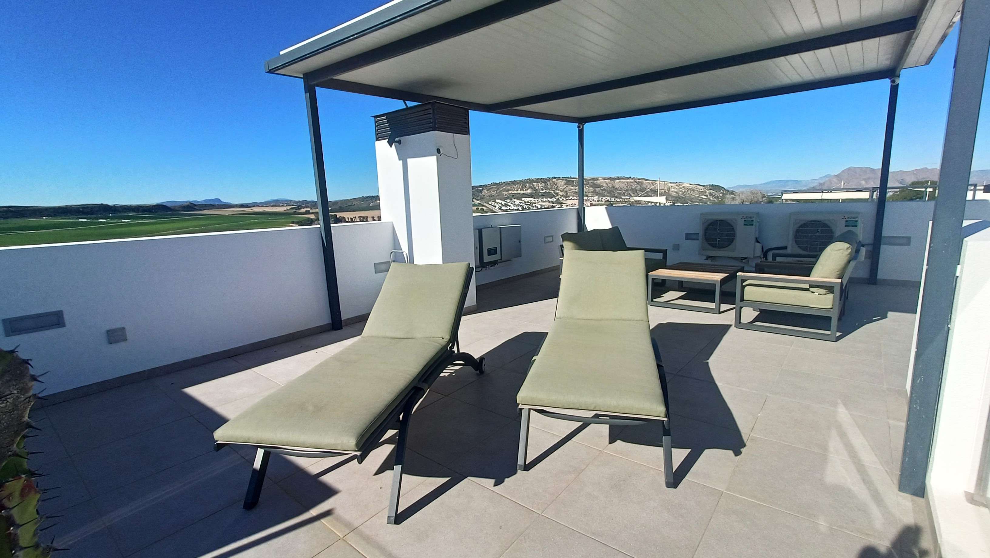 Living room in villa for sale in Algorfa