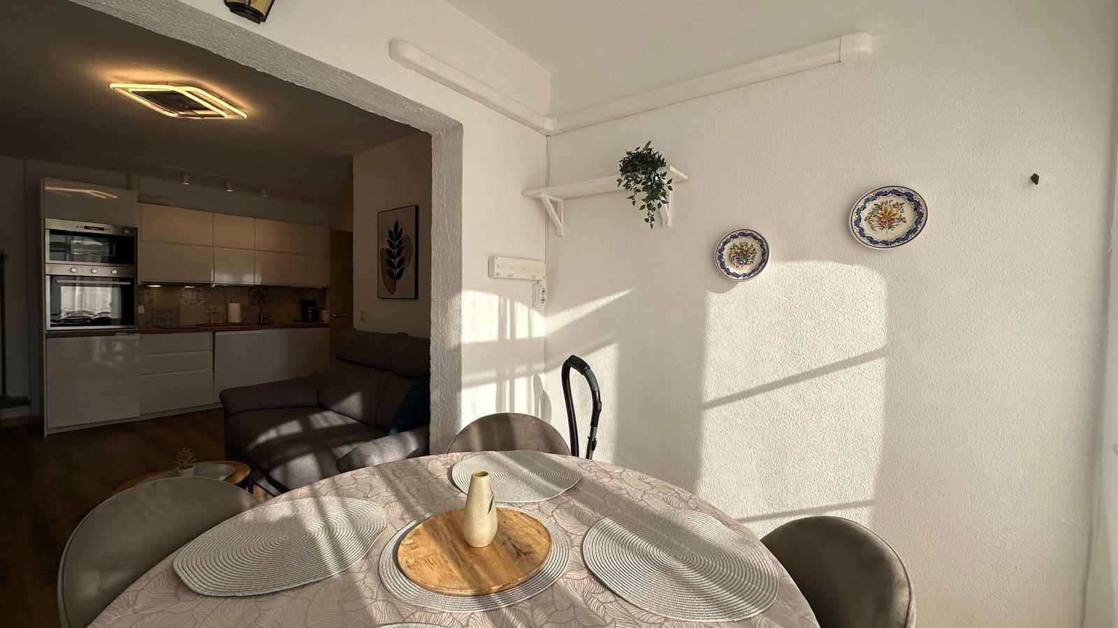 Dining area in bungalow for sale in Torrevieja
