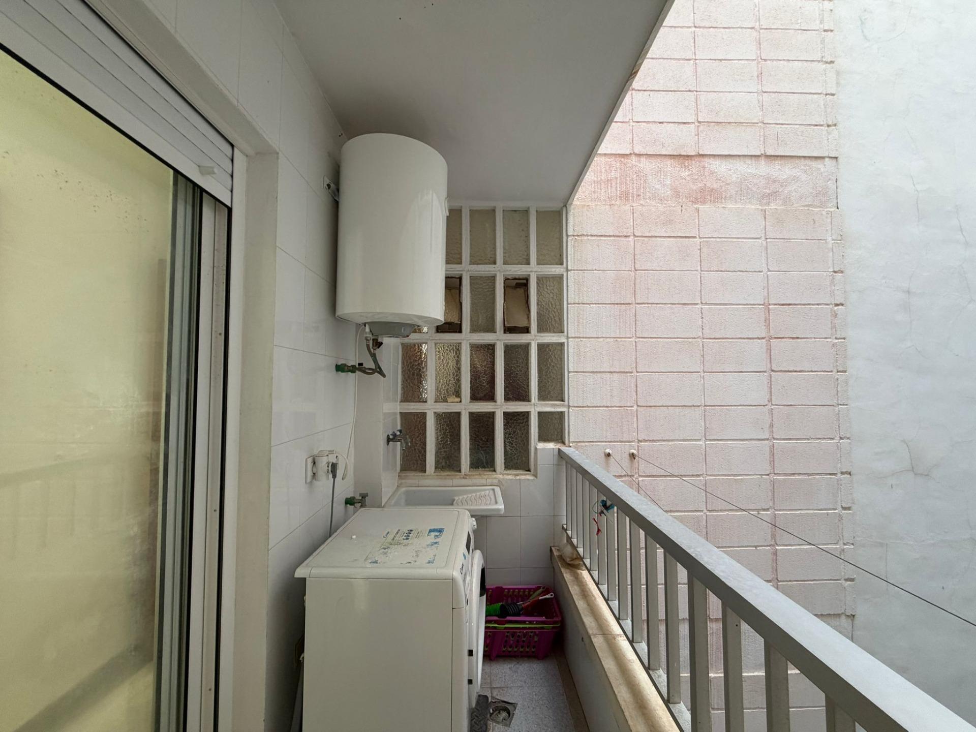 Garden in apartment for sale in Torrevieja