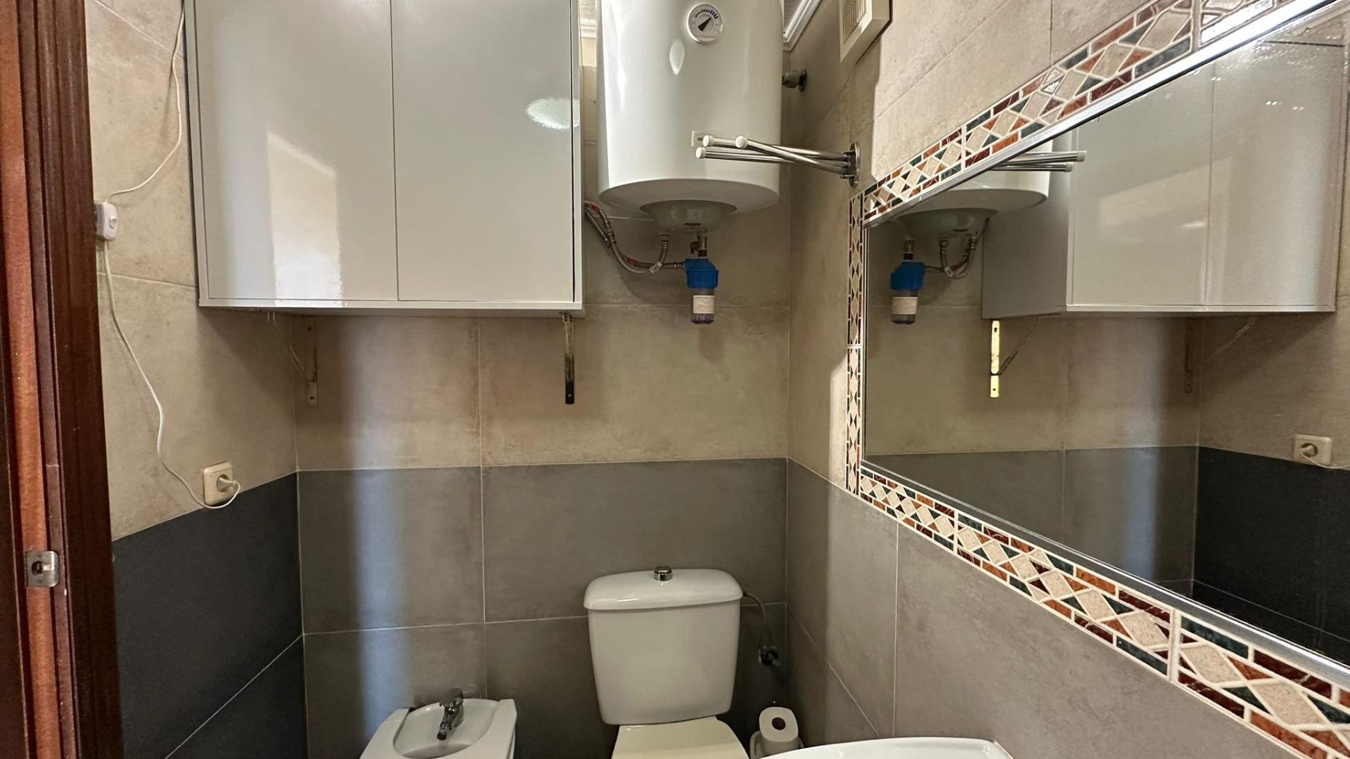 Bathroom in apartment for sale in Torrevieja