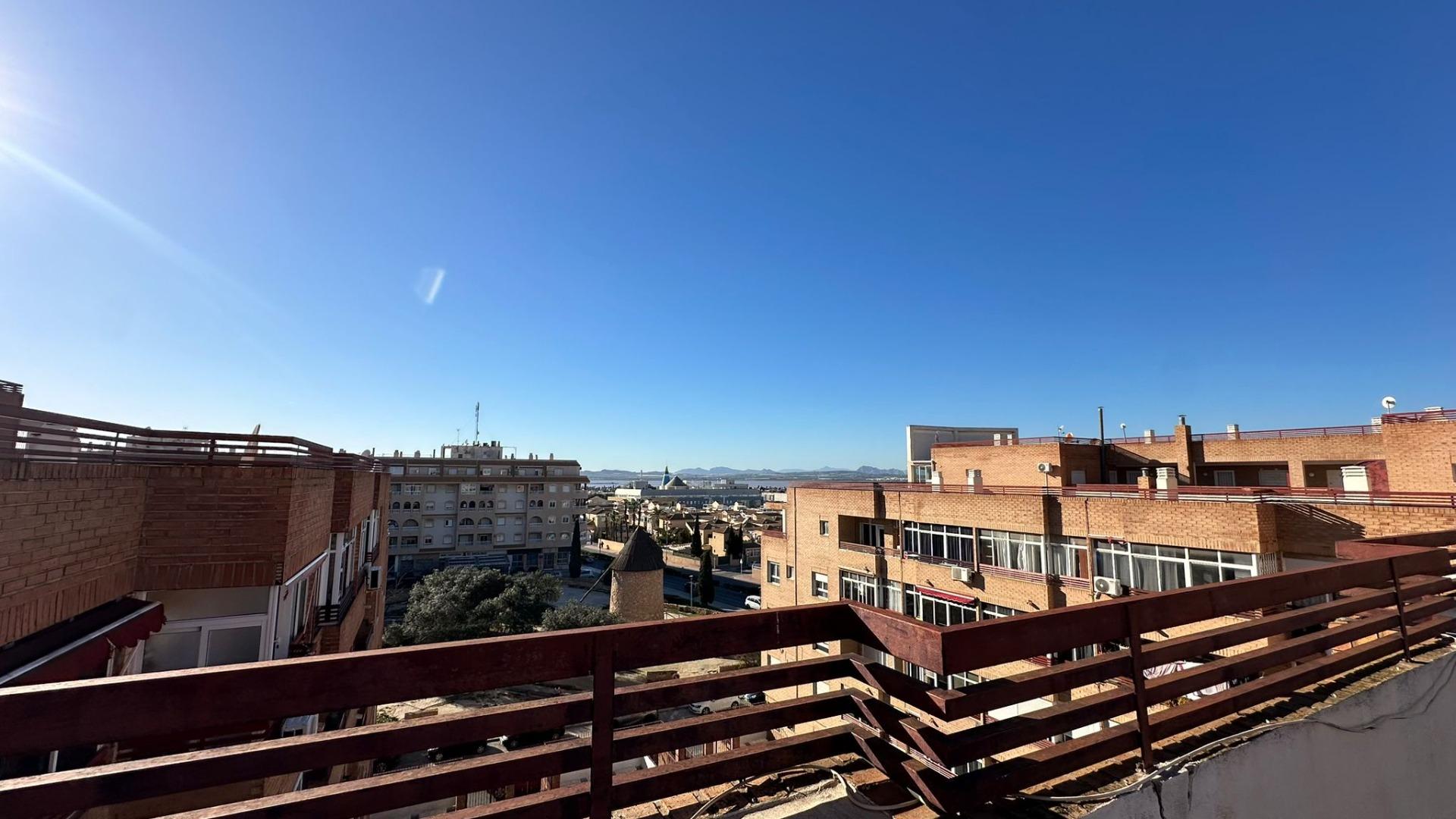 Garden in apartment for sale in Torrevieja