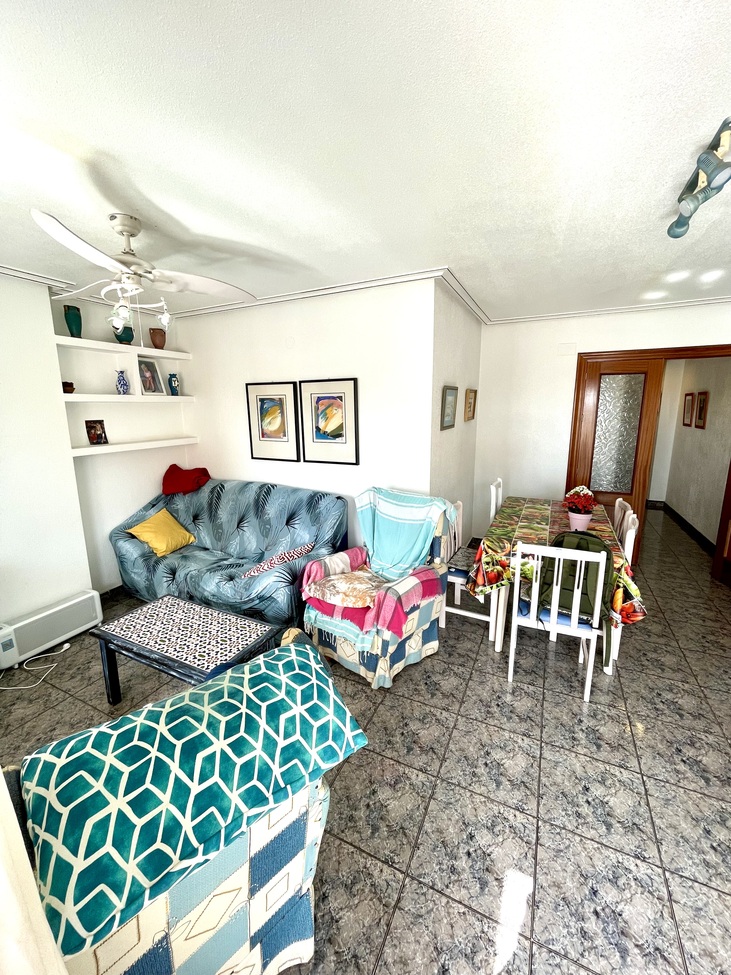 Living room in penthouse for sale in Torrevieja